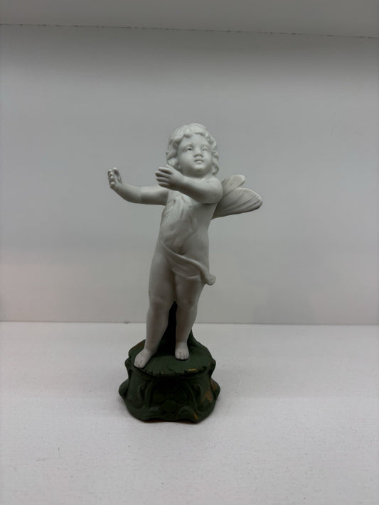 Beautiful and Ancient Ceramic Angel Holder