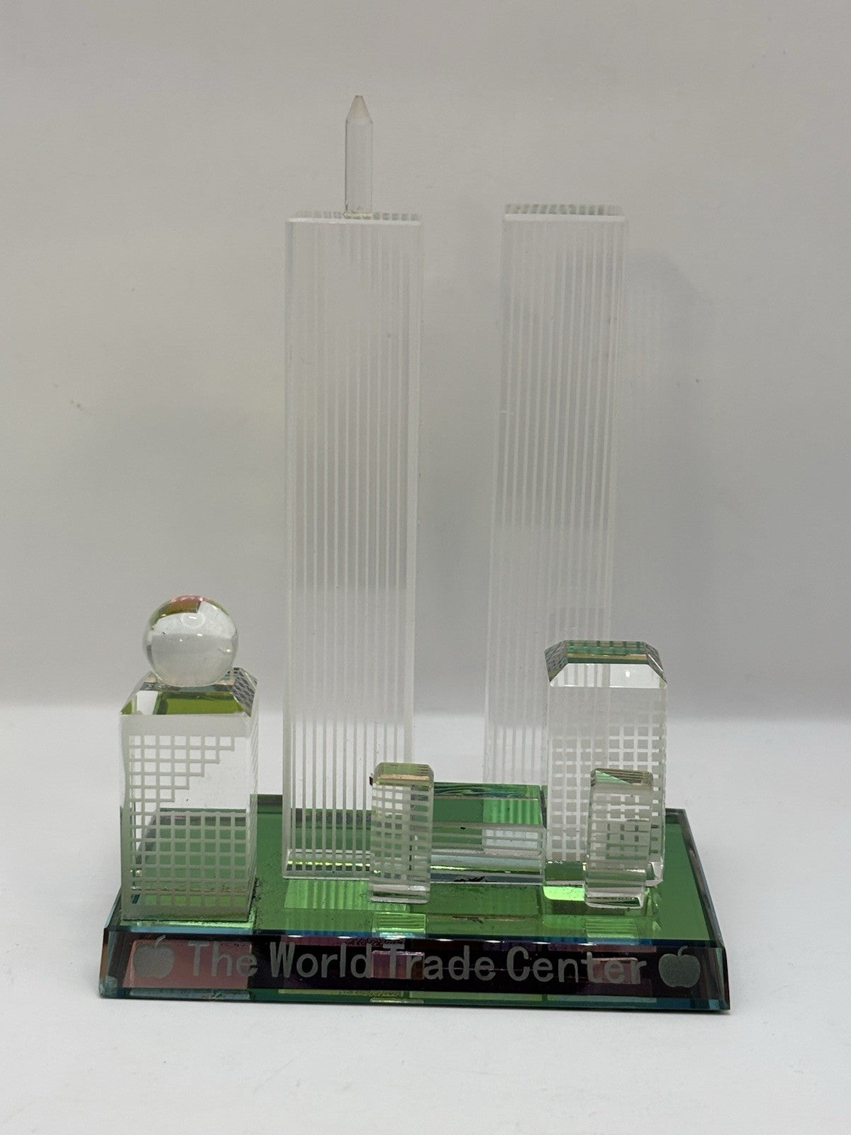 World Trade Center twin towers crystal prism collectible souvenir