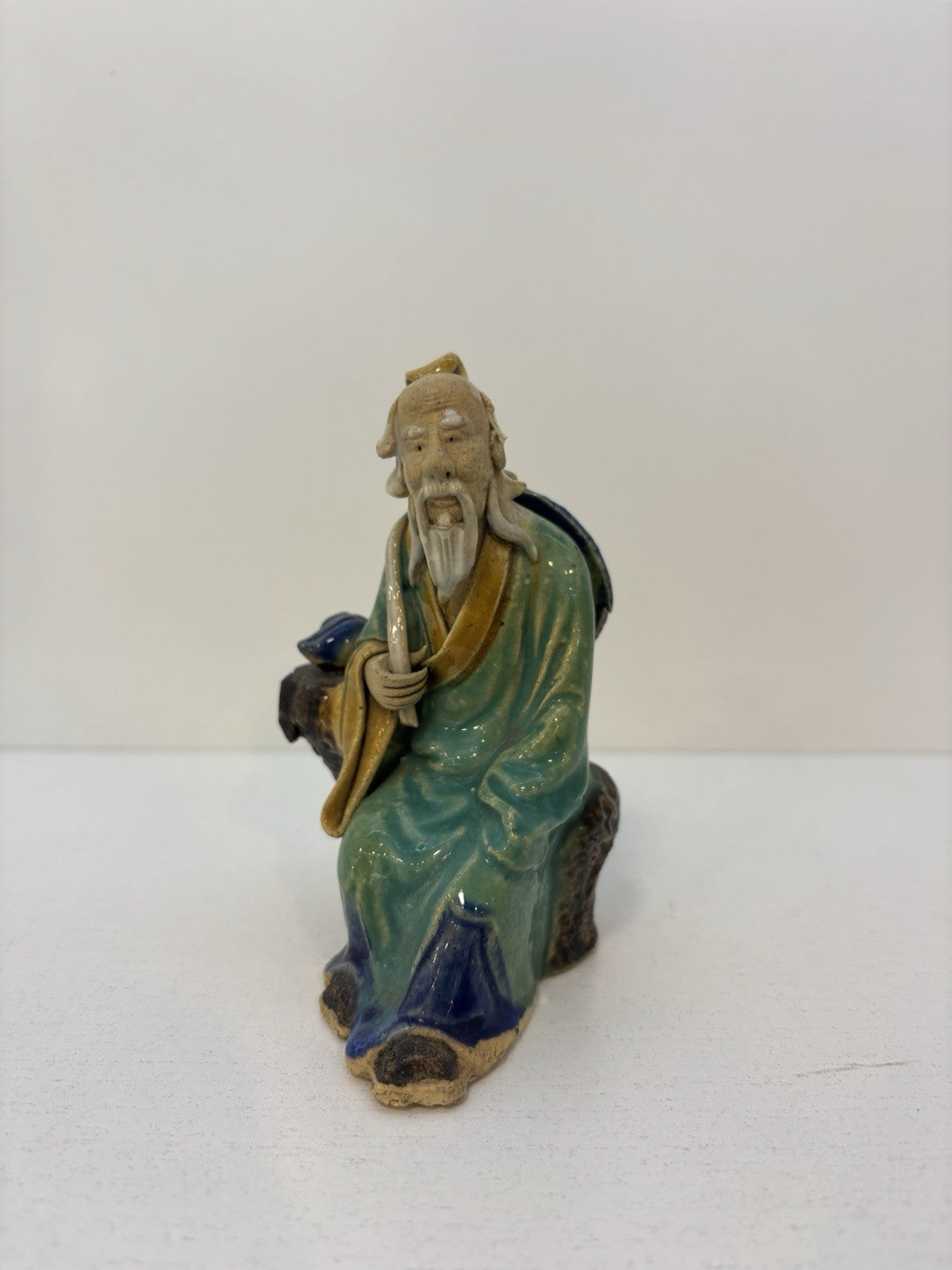Vintage Chinese Mudman Figurine 4.4