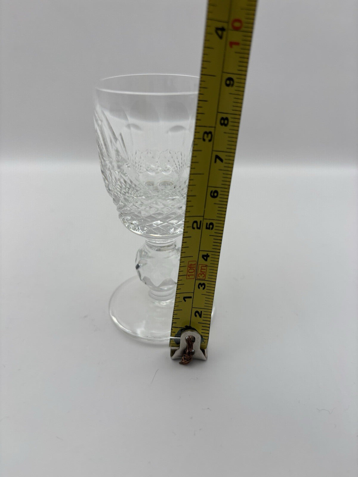 Waterford Crystal in the Colleen pattern, specific short stem sherry glasses