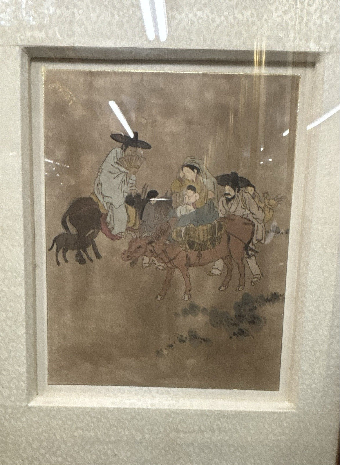 "Album of Genre Paintings" by Kim Hong-do, Korea.