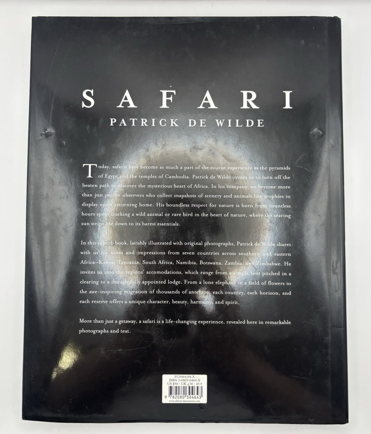 Safari by Patrick de Wilde (2011 Hardcover) Very Good Condition