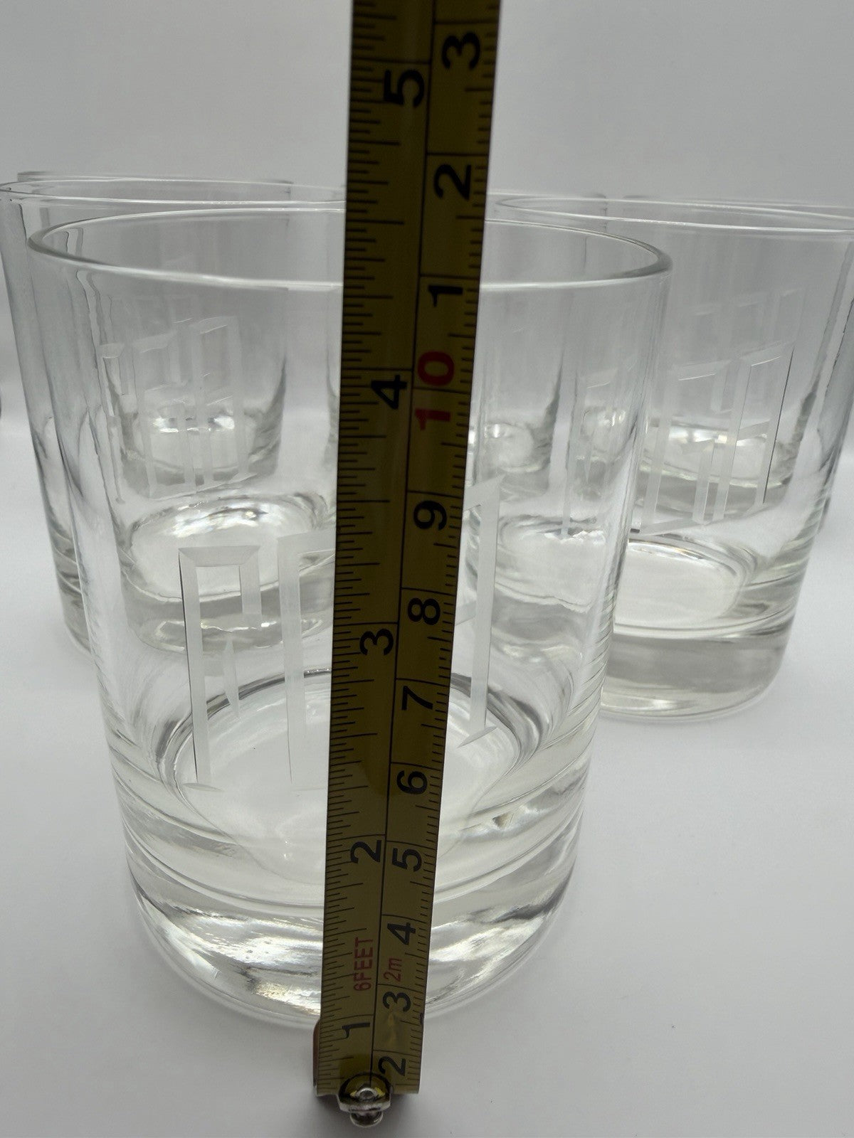 Vintage Double Old Fashioned (DOF) / Rocks Tumbler Classic Glasses Set of 8