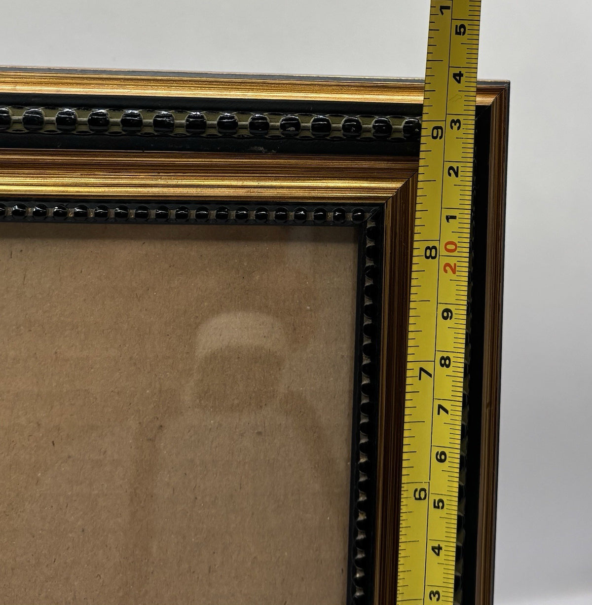 Gold and Black Picture Frame Engraving Photo Frame 7x9 In 4x6