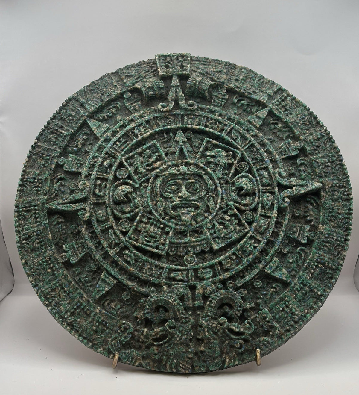 Wall Plague Manger Aztec Calendar Design Wall Hanging Art Home Decor 11.7”