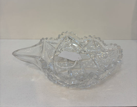 Beautiful American brilliant candy dish or spot holder