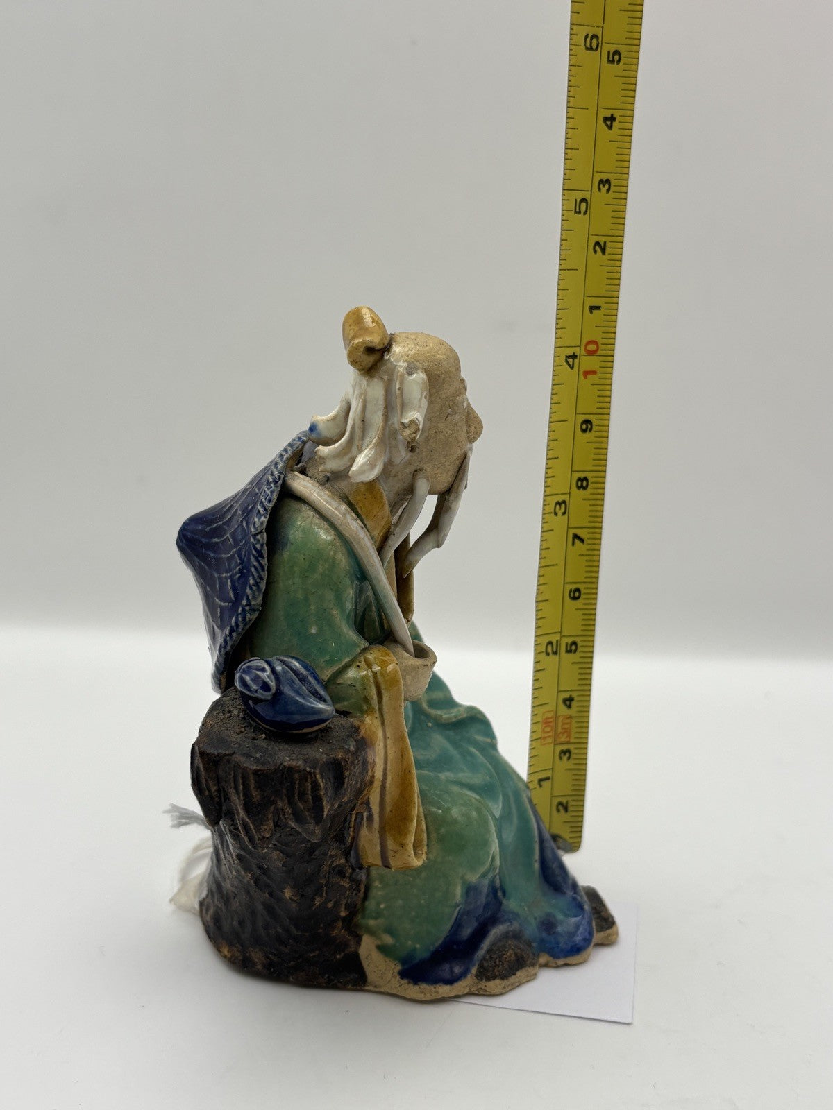 Vintage Chinese Mudman Figurine 4.4
