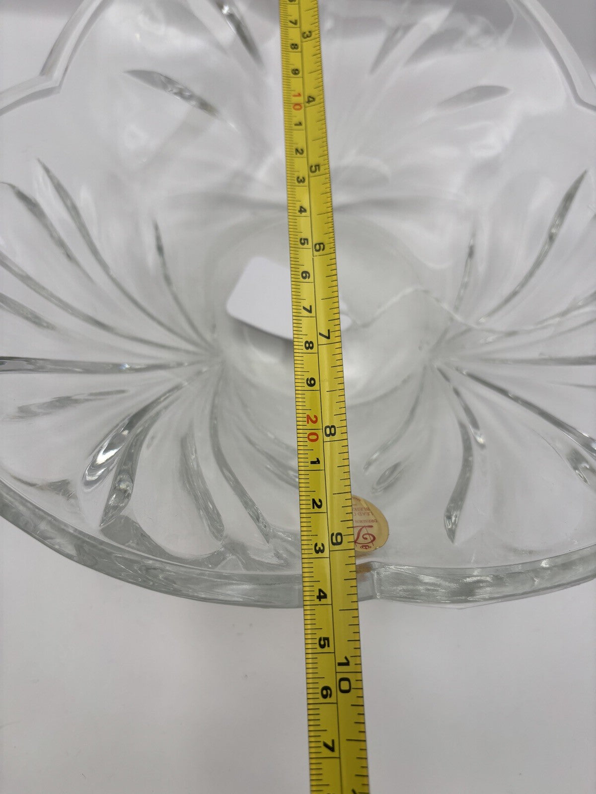 Beautiful Dresden Crystal bowl with a Magnificent design