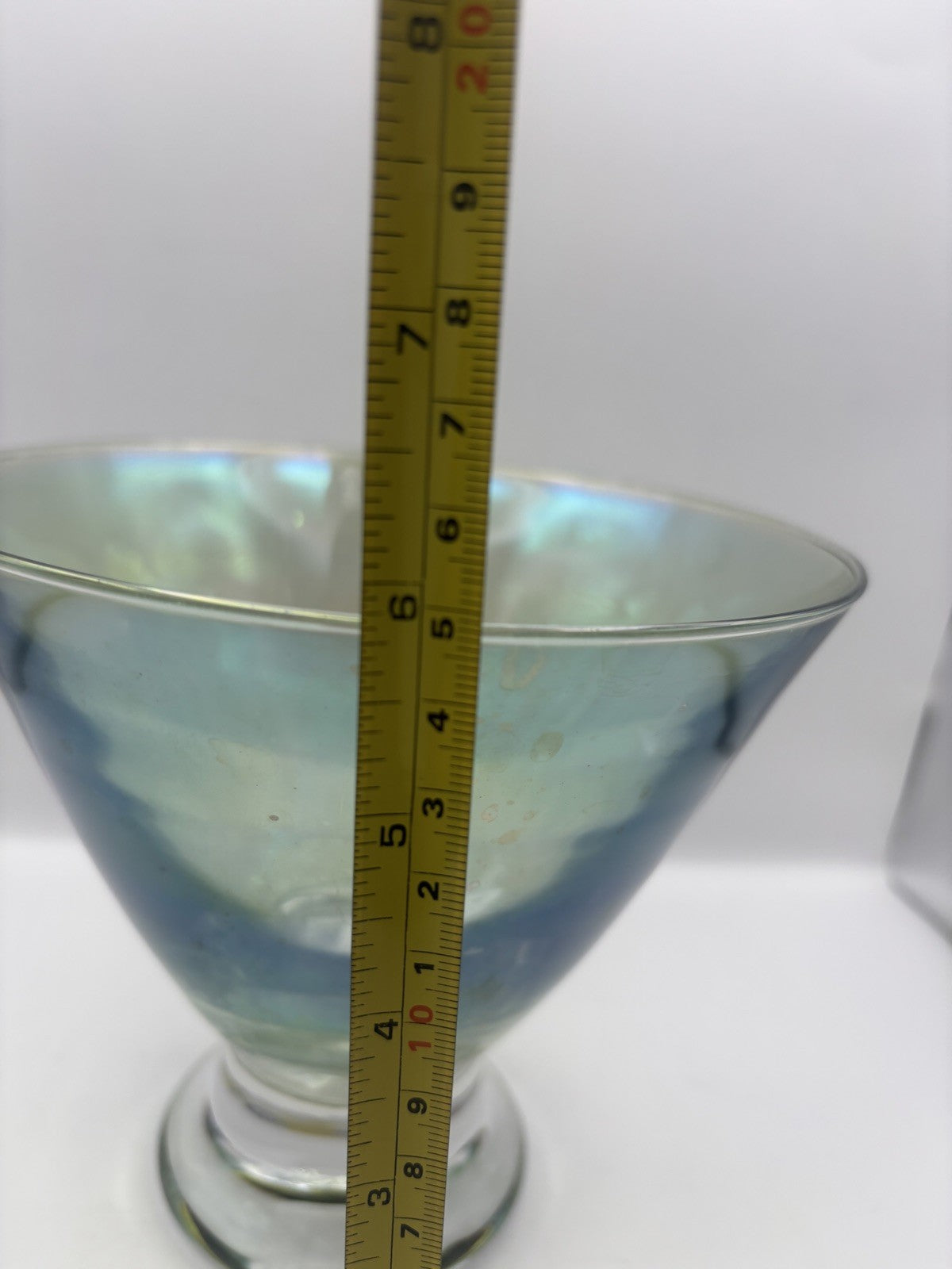 Beautiful rare Vintage Green Glass Bowl