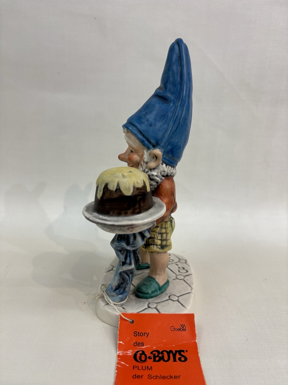 Goebel Co-Boy Gnome "Plum the Pastry Chef" figurine Made In Germany