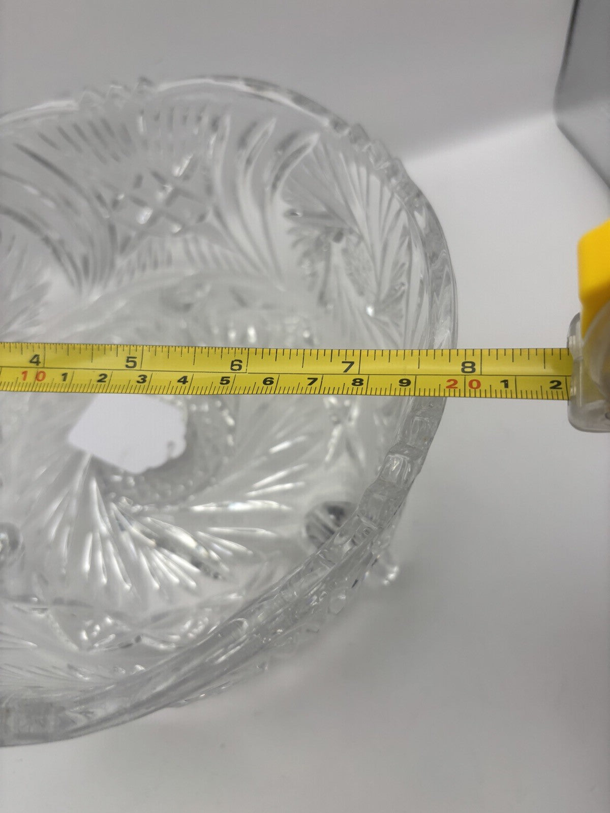 Magnificent West German lead crystal hand cut brilliant