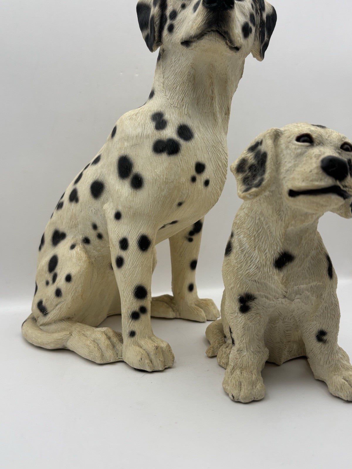 Living Stone 1988 Set of Dalmatians Dogs Figurines Lot of 2 Vintage