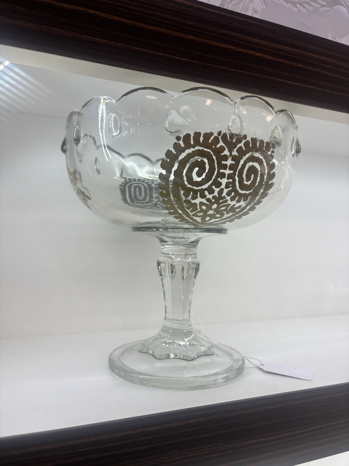 vintage  fruit bowl serving Bowl,  glass Bowl