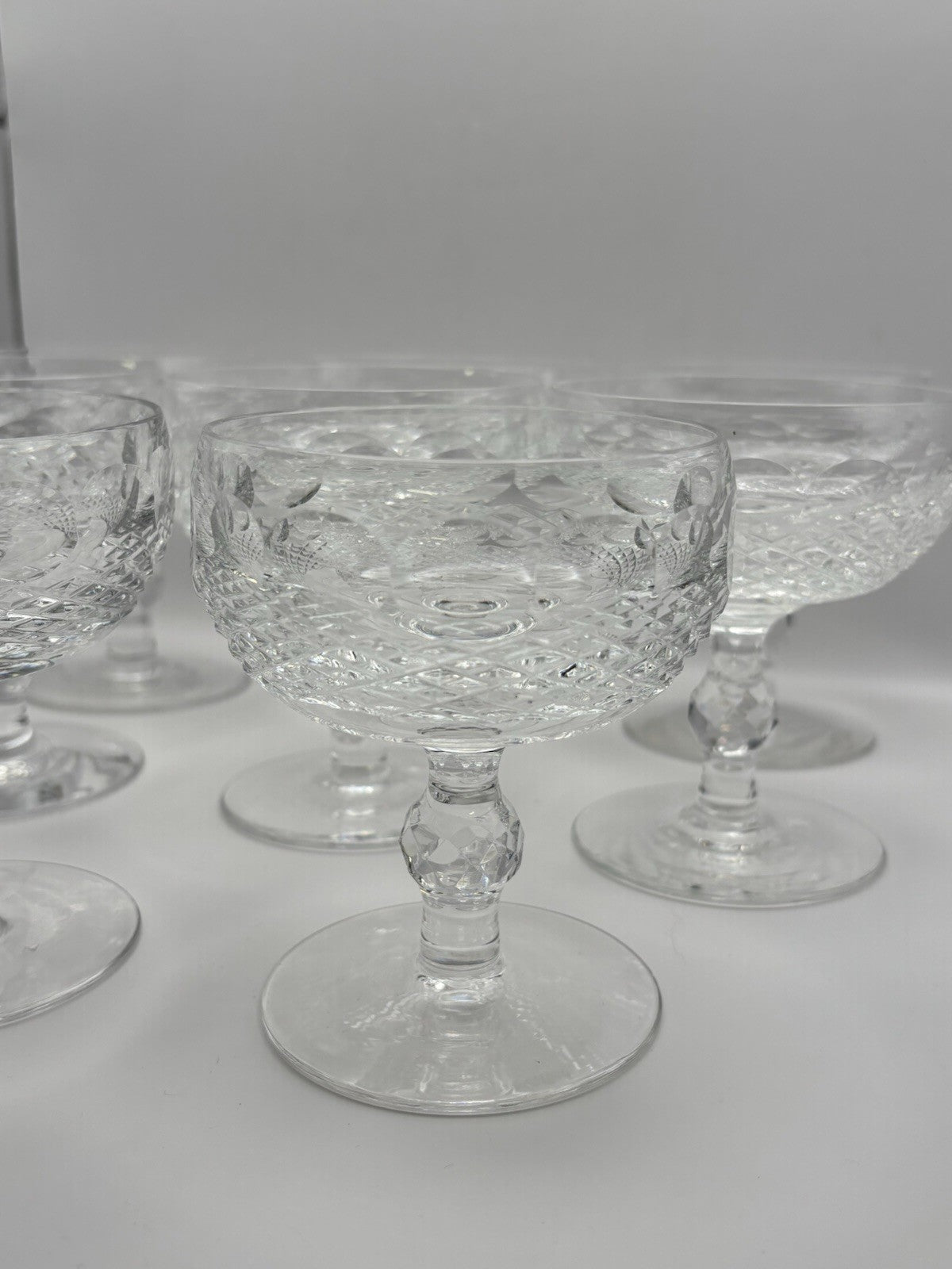 Colleen Short Stem (Cut) by WATERFORD CRYSTAL Wine Glasses Set of 8