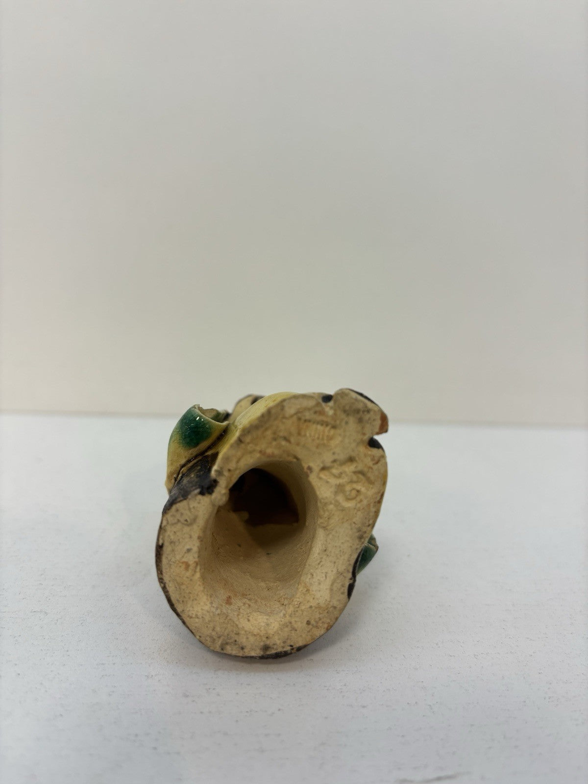 Vintage  Chinese Mudman Collectible Figurine 3.7”