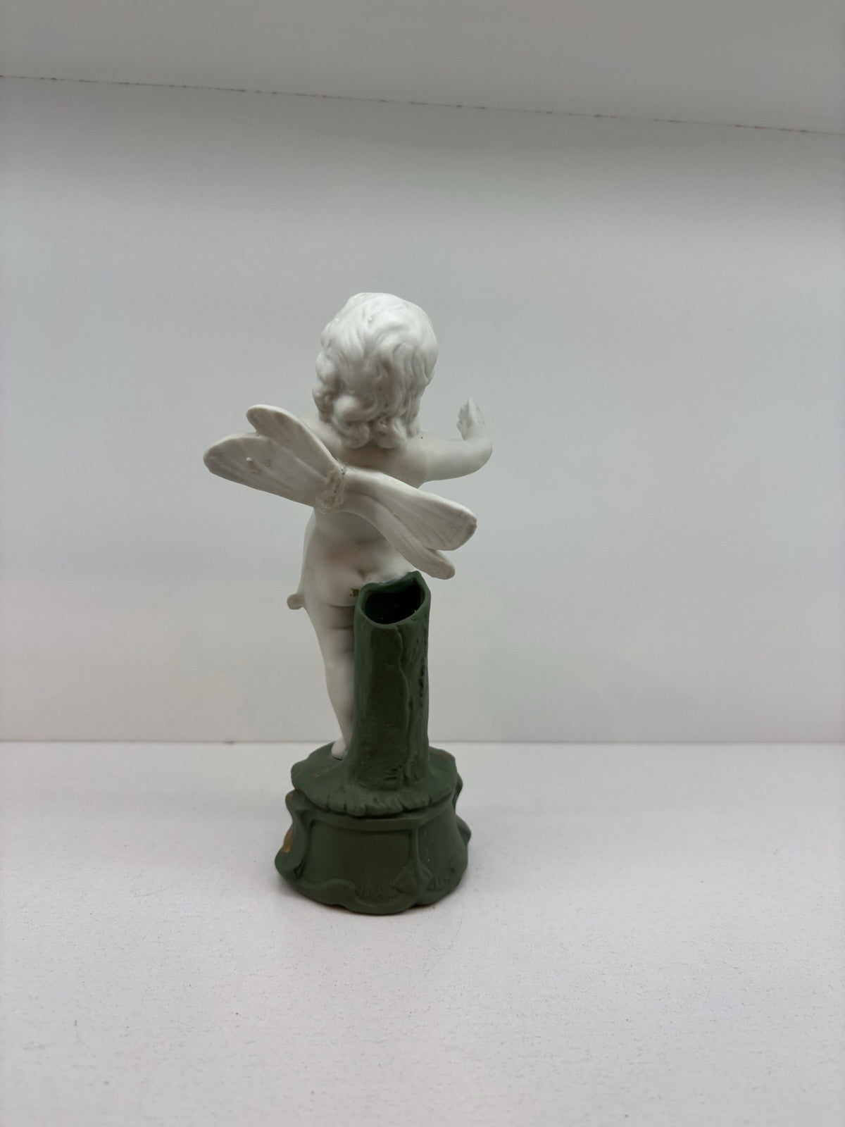Beautiful and Ancient Ceramic Angel Holder