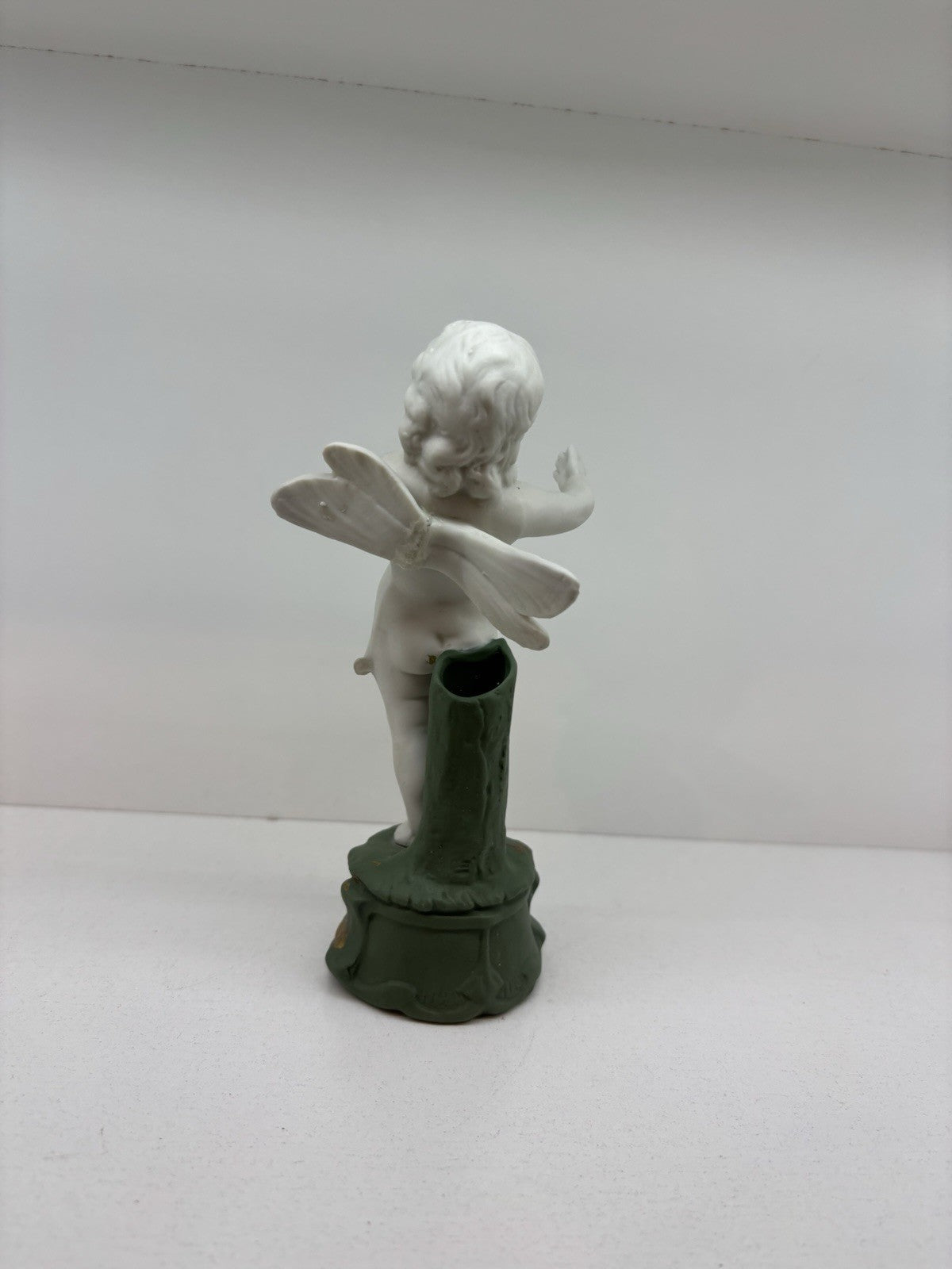 Beautiful and Ancient Ceramic Angel Holder