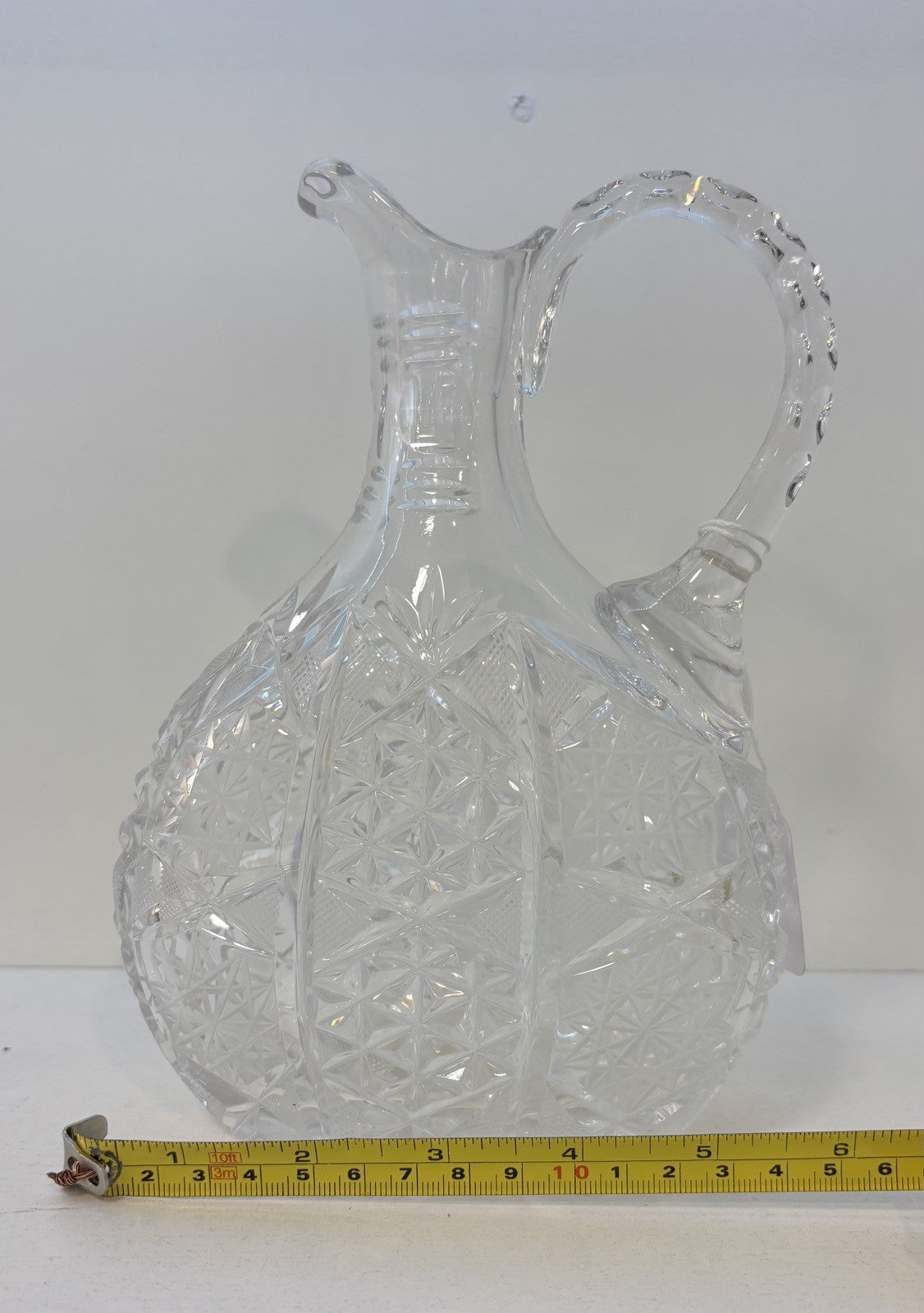 Vintage Mid-Century Crystal Brilliant Cut Decanter