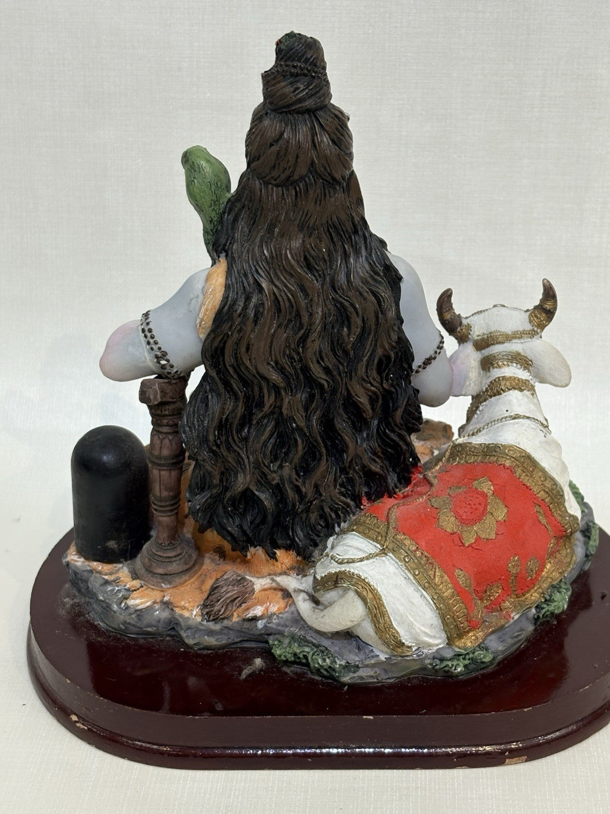 Hindu God Lord Shiva Statue - 3.8”H Indian Idol Shiva for Car Dashboard De