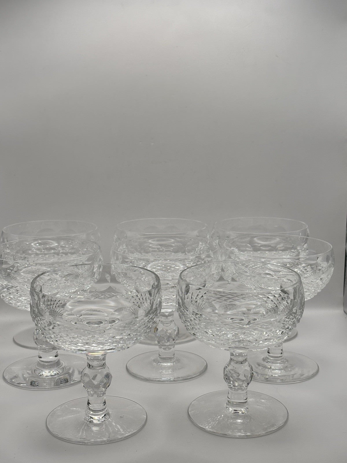 Colleen Short Stem (Cut) by WATERFORD CRYSTAL Wine Glasses Set of 8