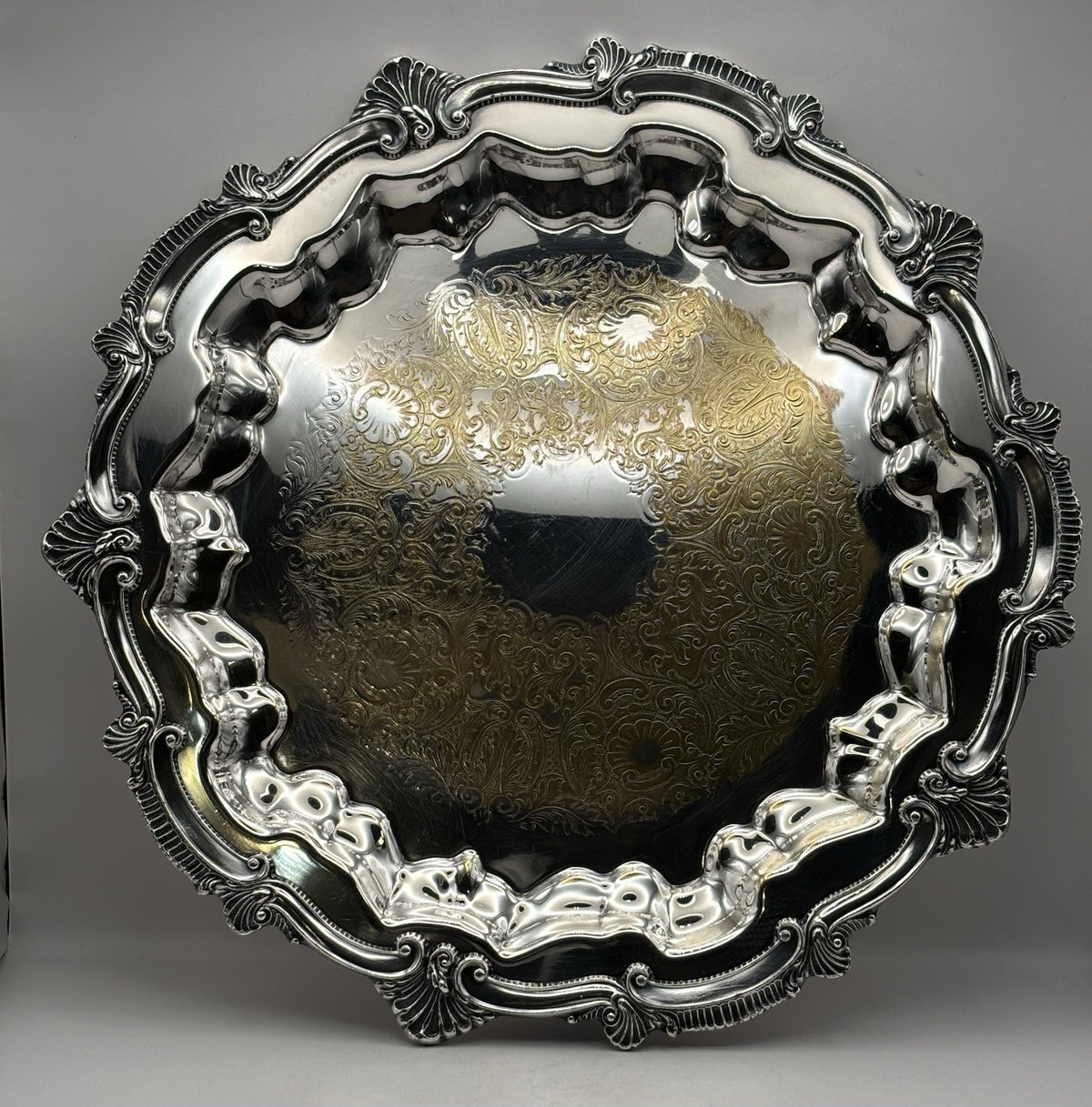 Vintage W&S Blackinton Fine Silverplate Tray