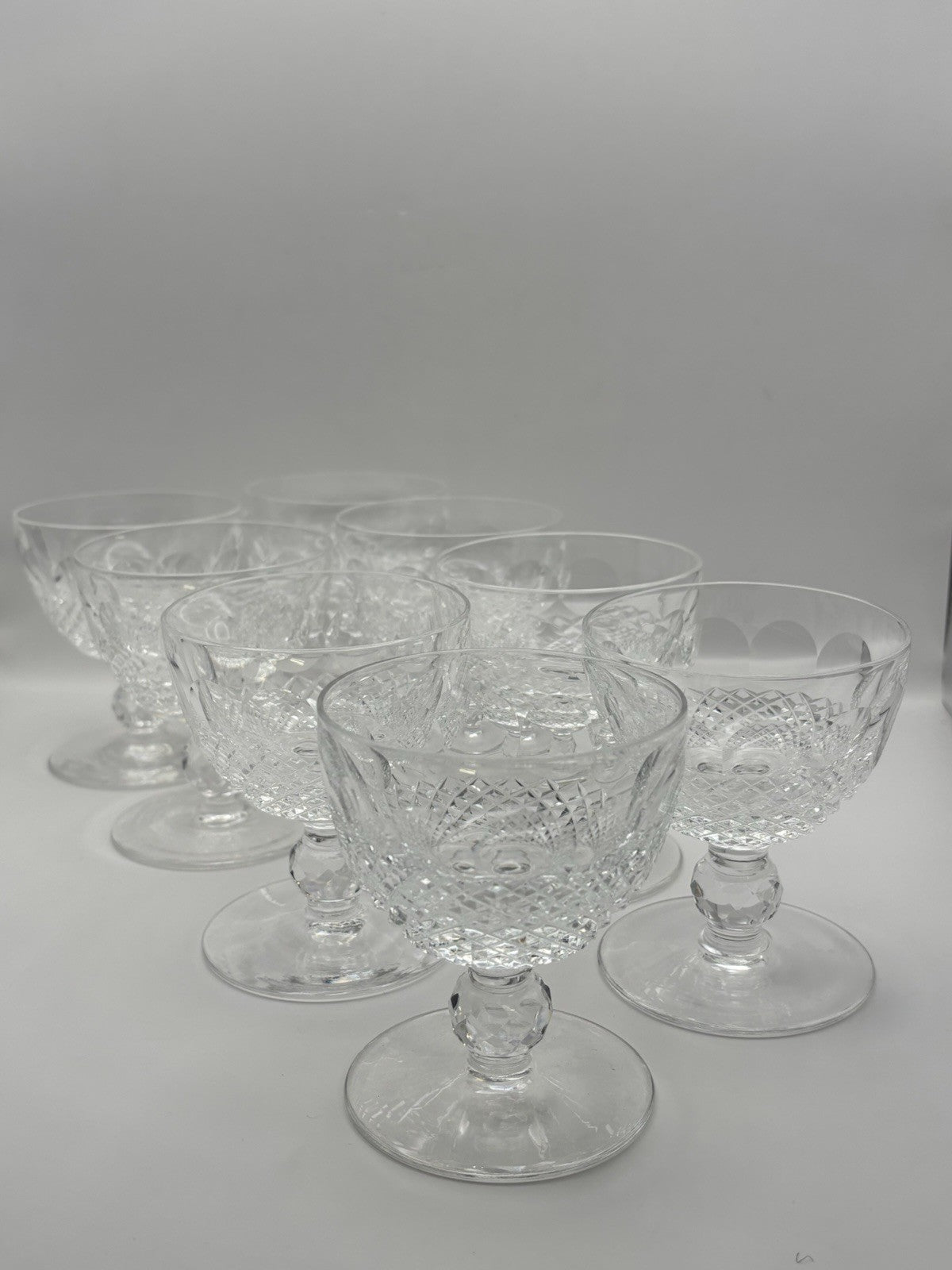Waterford Crystal Colleen Short Stem claret wine glass Set Of 8