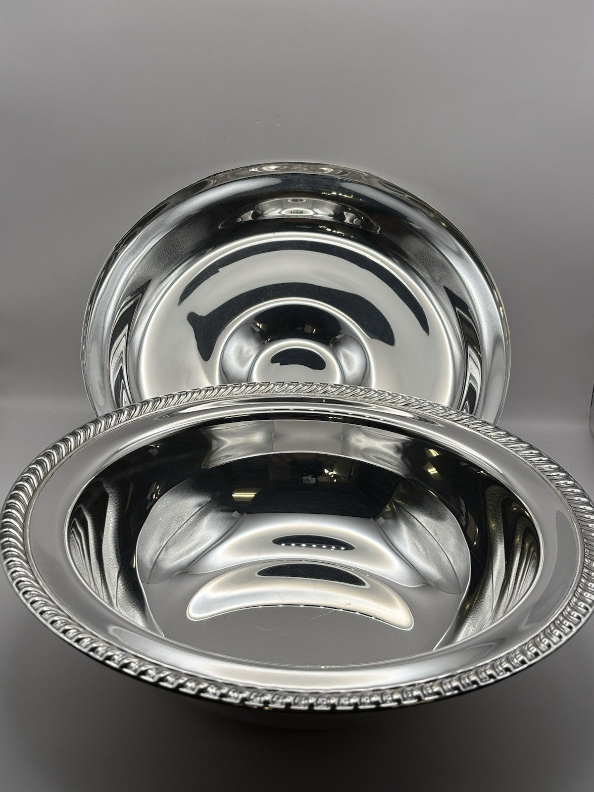 WMA Rogers Victorian-style silver-plated covered casserole