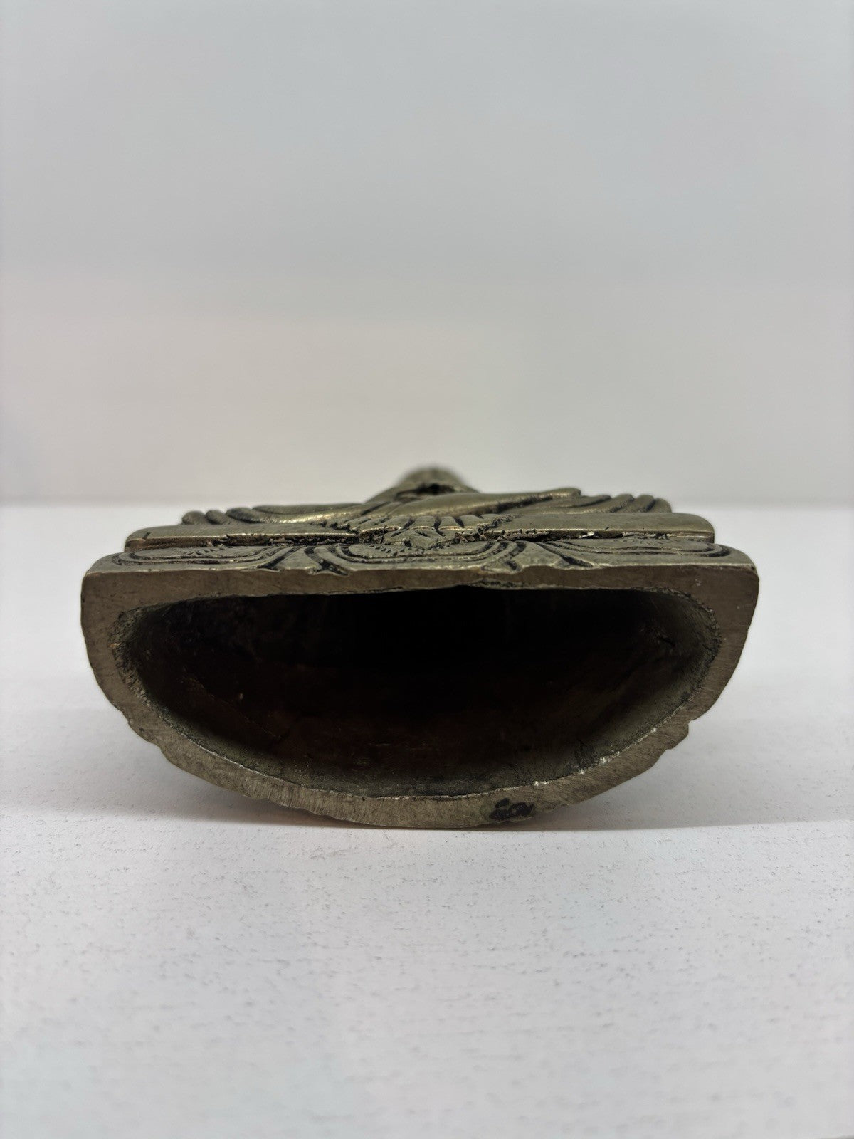 Small Metal Buddha Figurine Home Decor Meditation Sculpture 4.7
