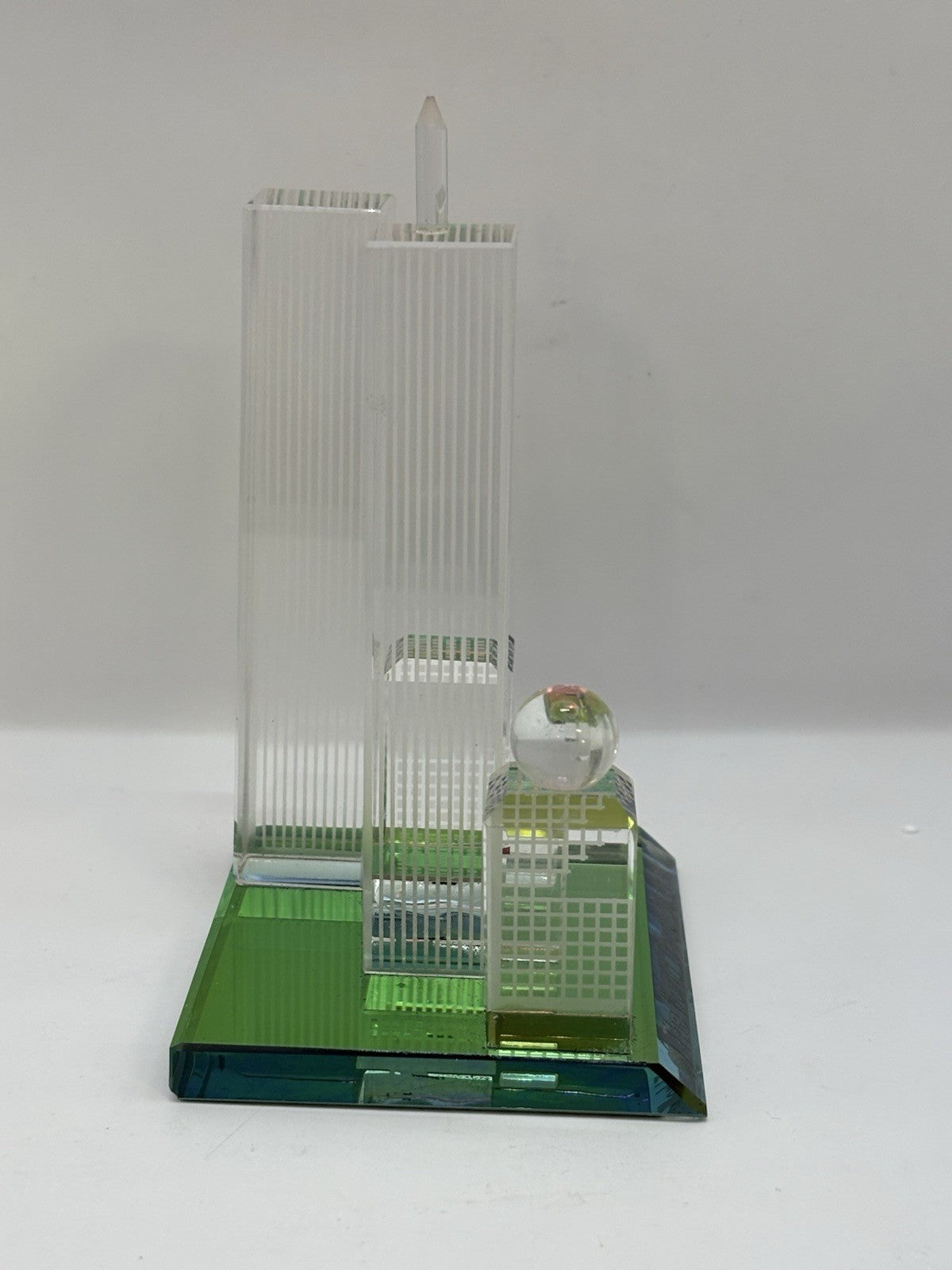 World Trade Center twin towers crystal prism collectible souvenir