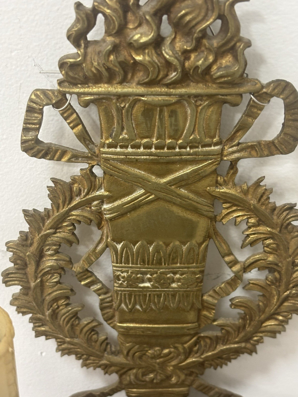 Pair of French Bronzes Wall Sconces 12” It necessarily needs to be wired