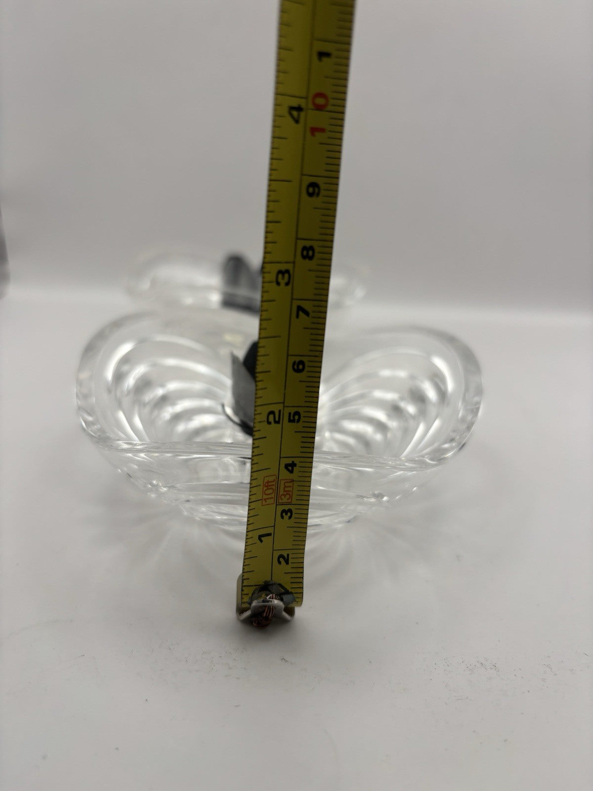 Royal Crystal Rock (RCR) Italy Aurea lead crystal taper candle holders