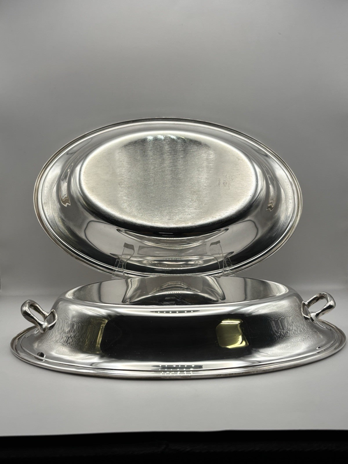 Vintage Gorham Silverplate Oval Serving Dish YC426-4 Made In USA