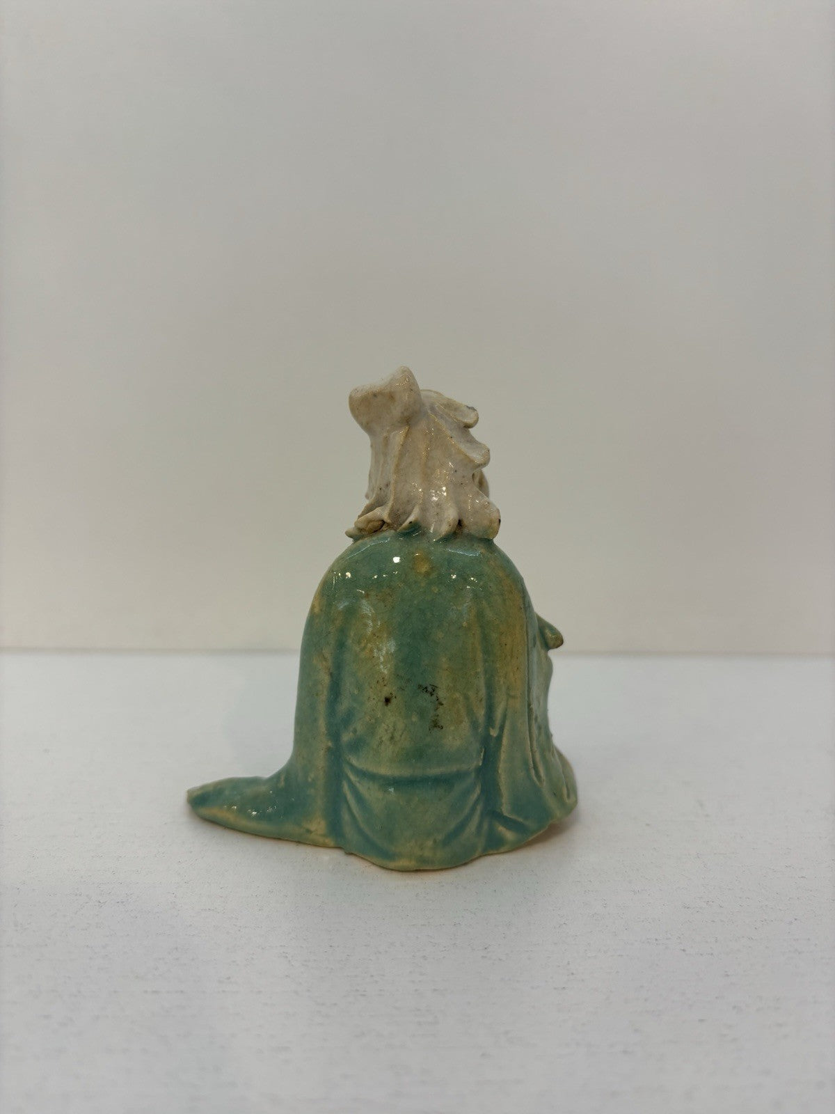 Vintage Chinese Mudman Figurine 3.2”