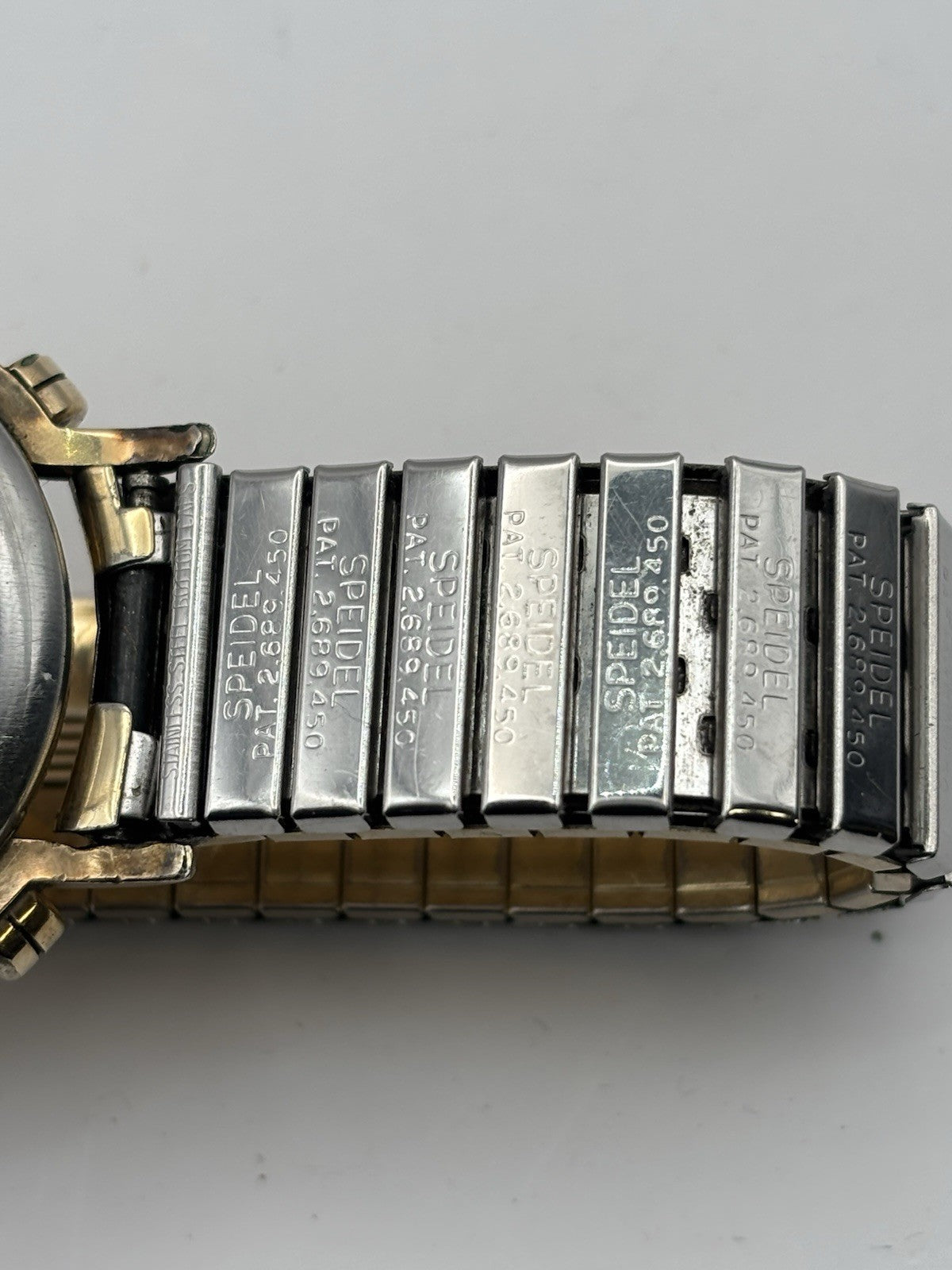 Vintage Benrus men's wristwatch 1950s 10K rolled gold plated case