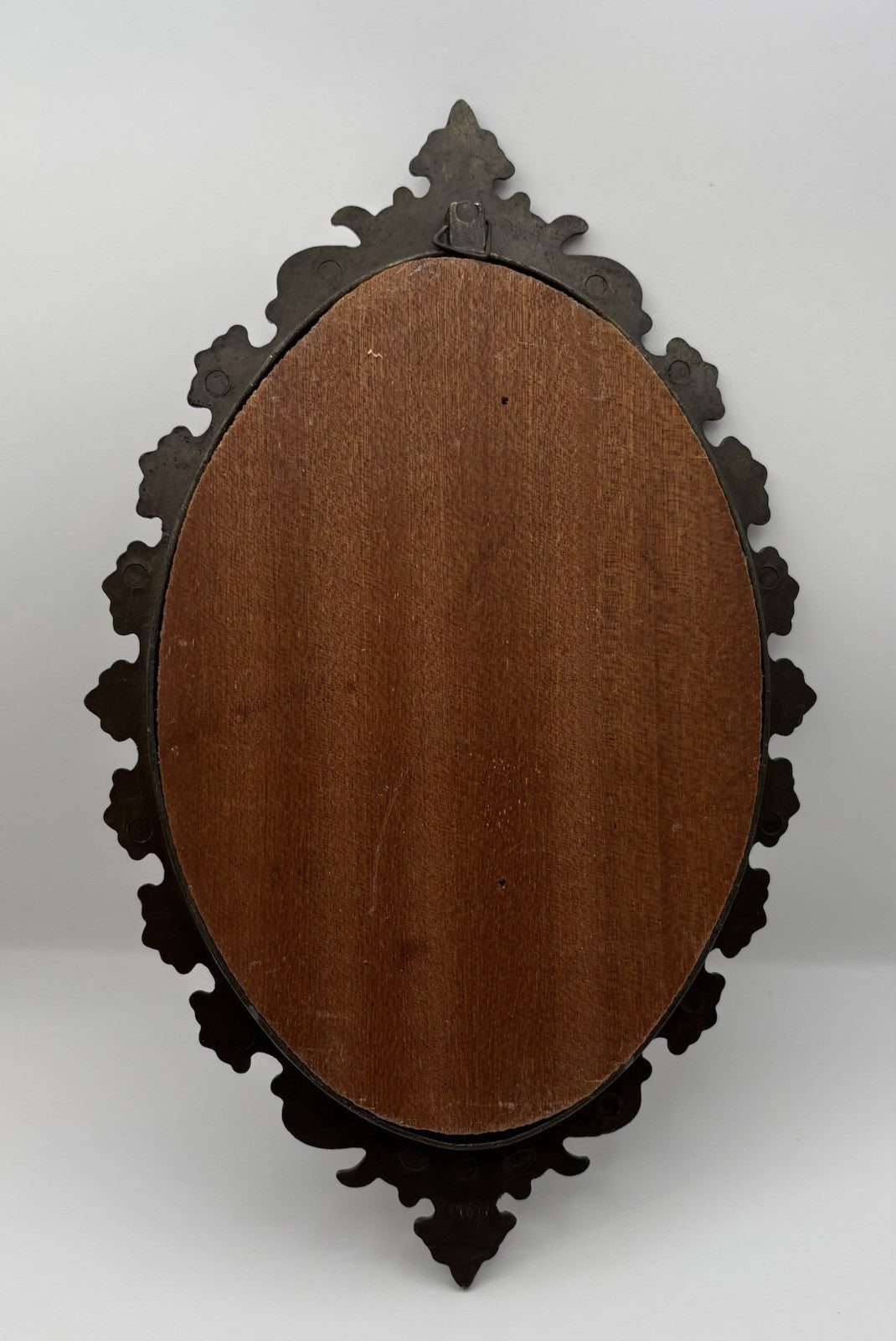 Victorian Painted Sister Oval Frame Bronze Finish Wall Hanging Art Home Decor 10