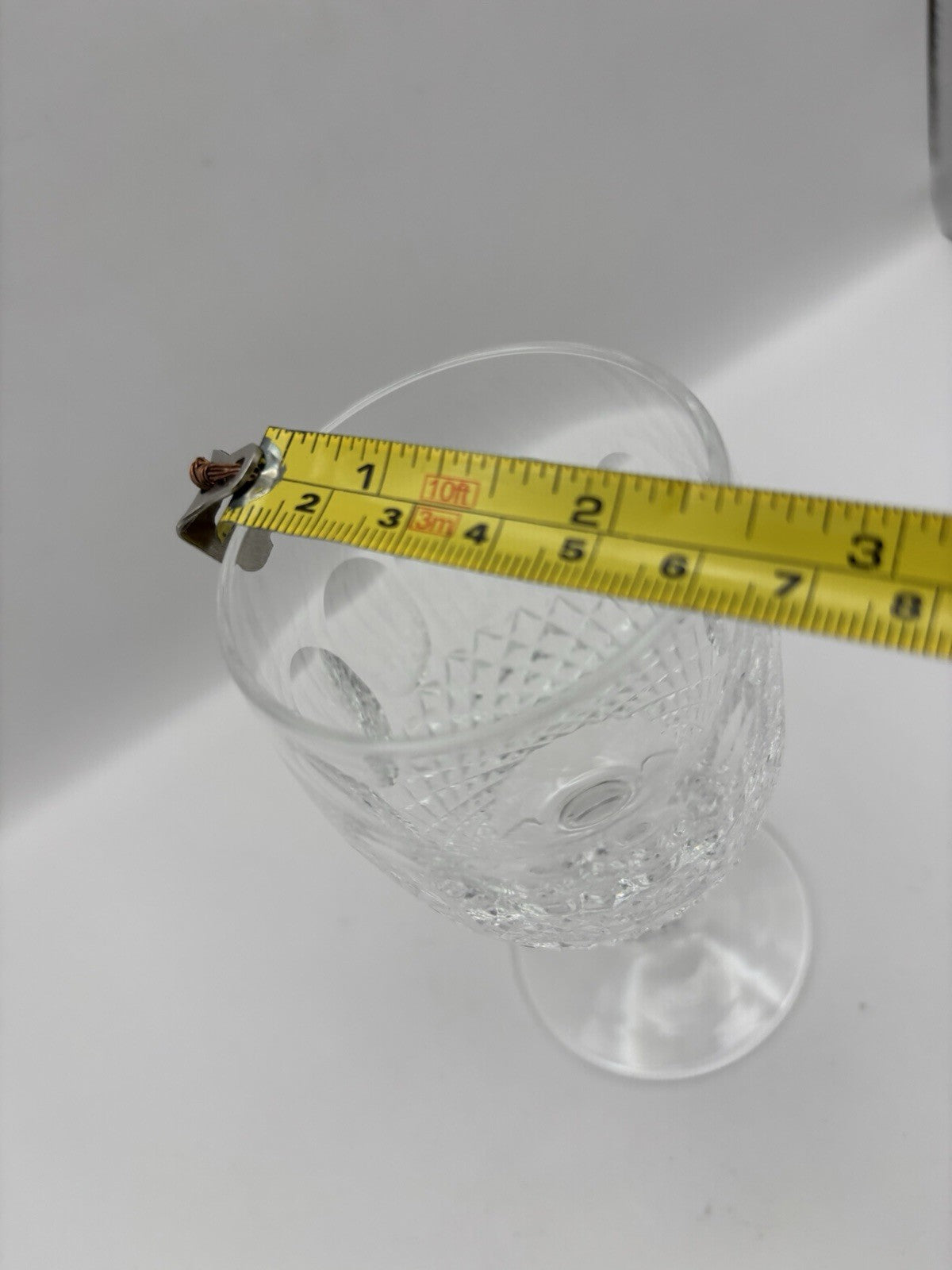 Waterford Crystal Piece In The Colleen Short Stem (Cut) Pattern. Mint Condition