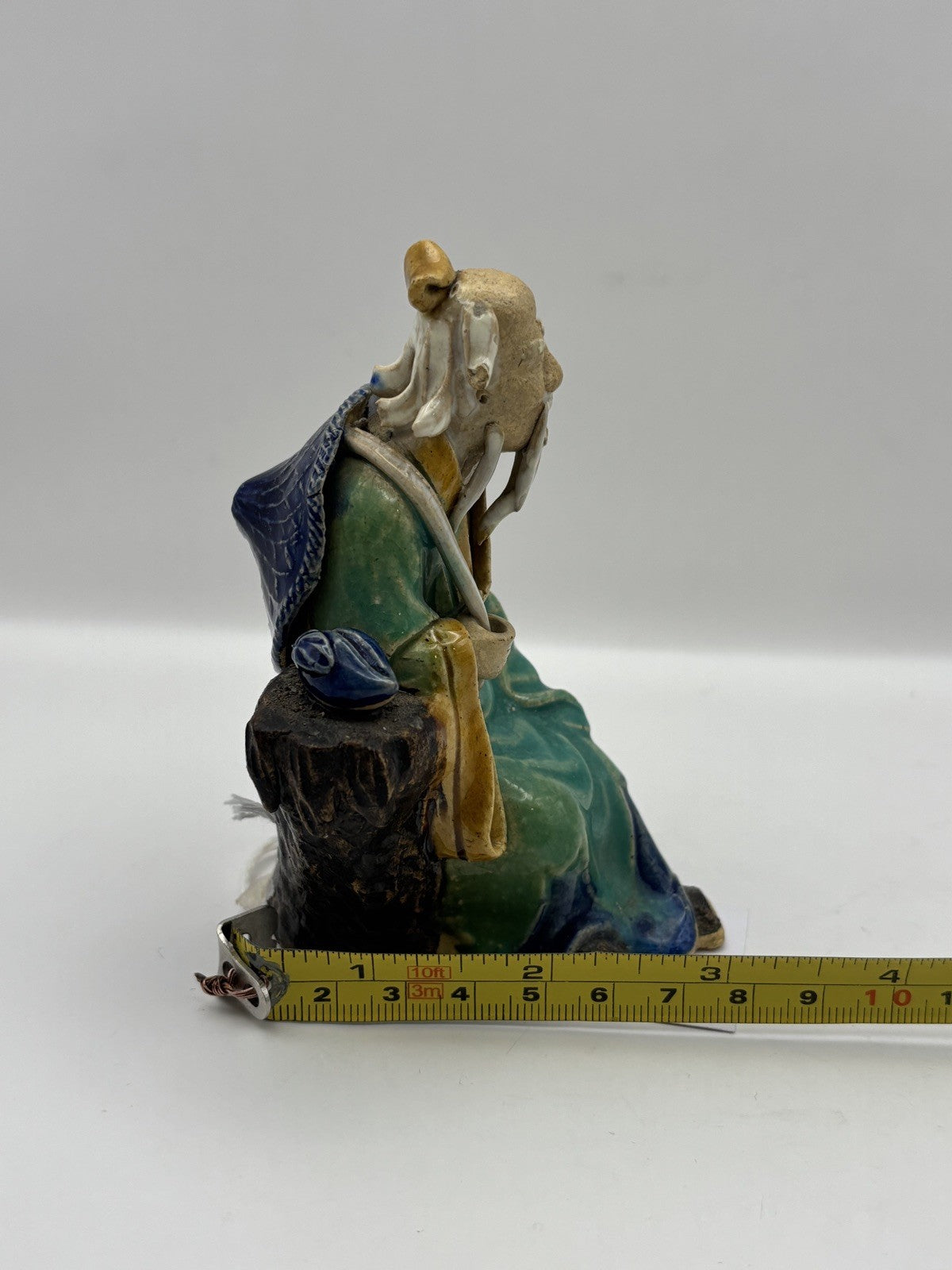 Vintage Chinese Mudman Figurine 4.4