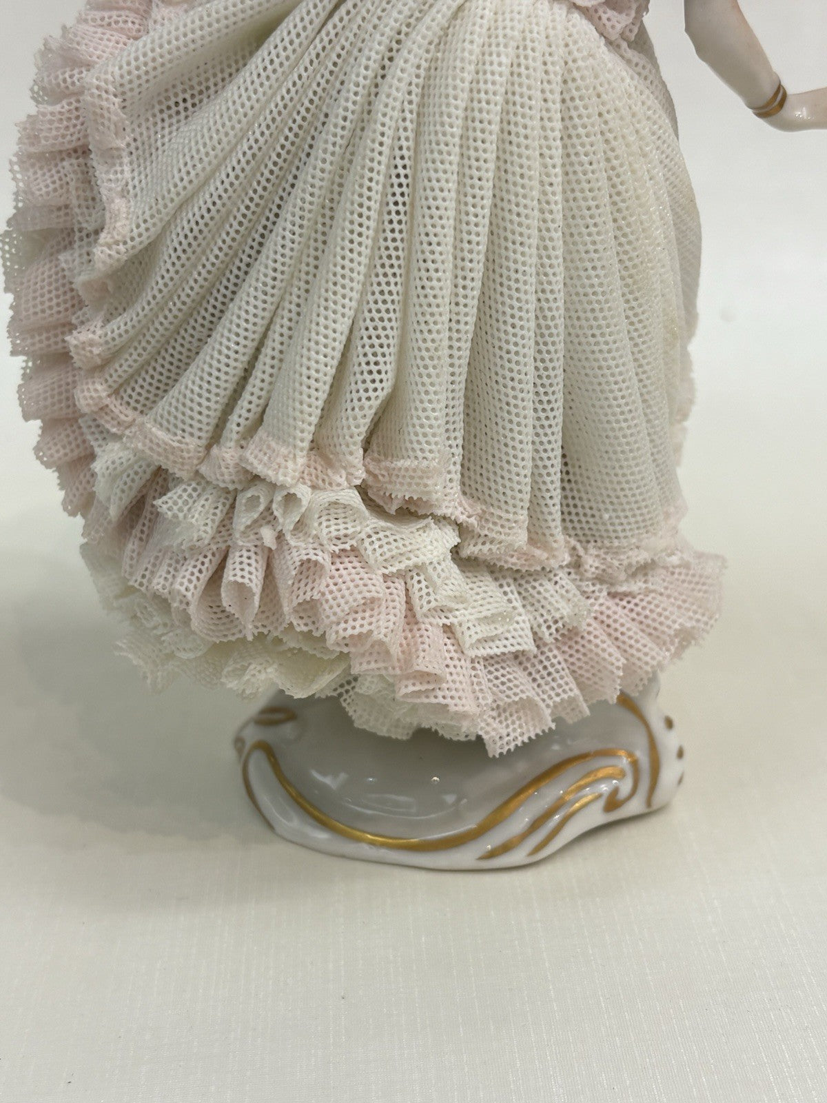 Dresden dancer Ceramic Figurine Statue 6”