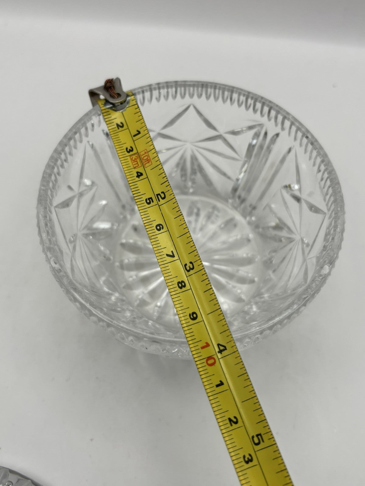 Beyer Bleikristall lead crystal handcrafted candy dish with lid.