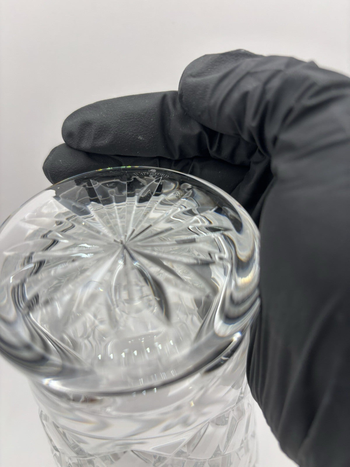 Waterford Crystal Innisfree 8 Pedestal Footed Vase. Excellent Condition