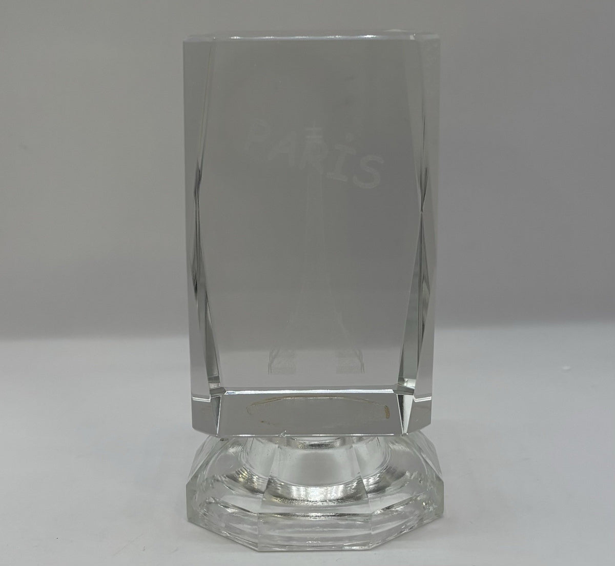 The Eiffel Tower 3D Laser-etched Crystal Souvenir Gift Home Decor Paperweight