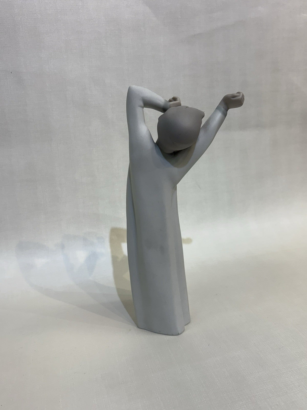 Lladró Boy Awaking Porcelain Figurine Hand Painted Made In Spain