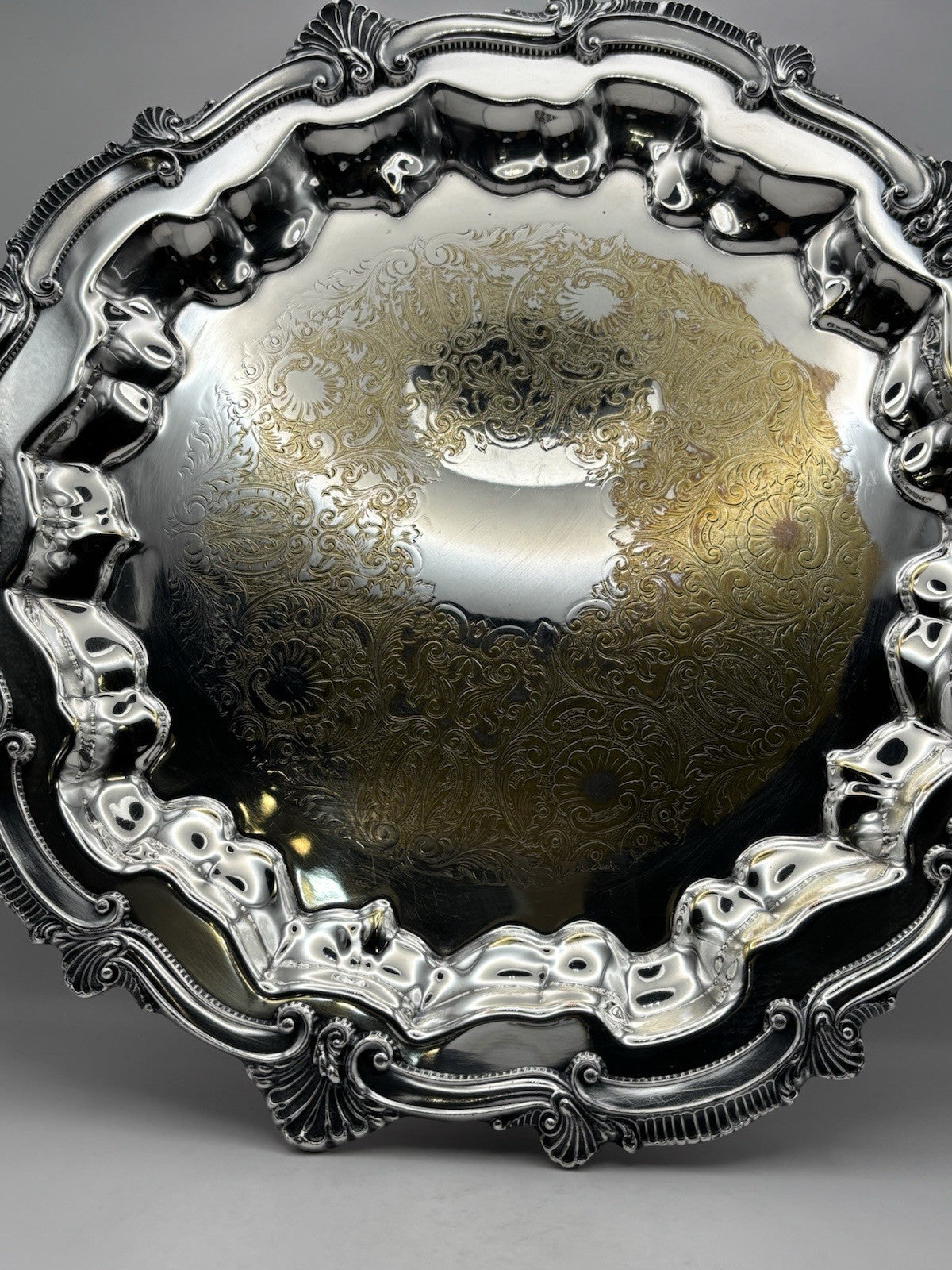Vintage W&S Blackinton Fine Silverplate Tray
