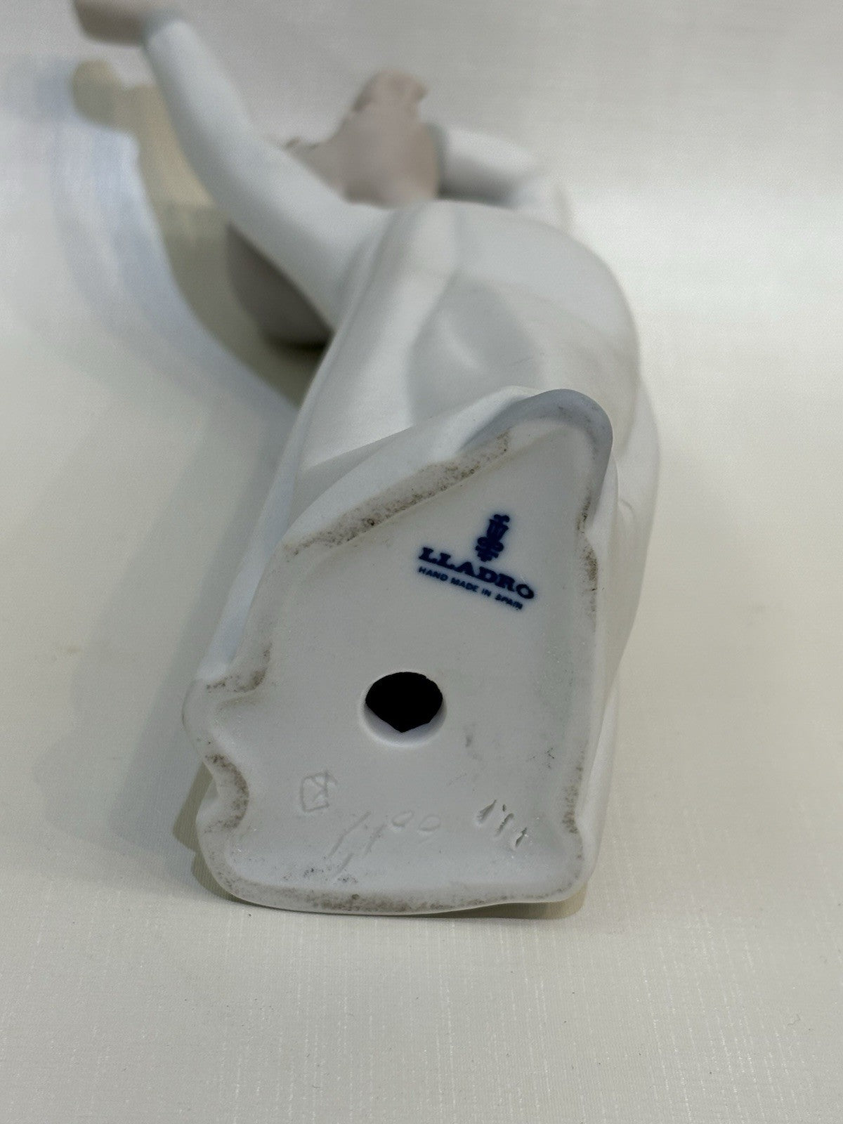 Lladró Boy Awaking Porcelain Figurine Hand Painted Made In Spain