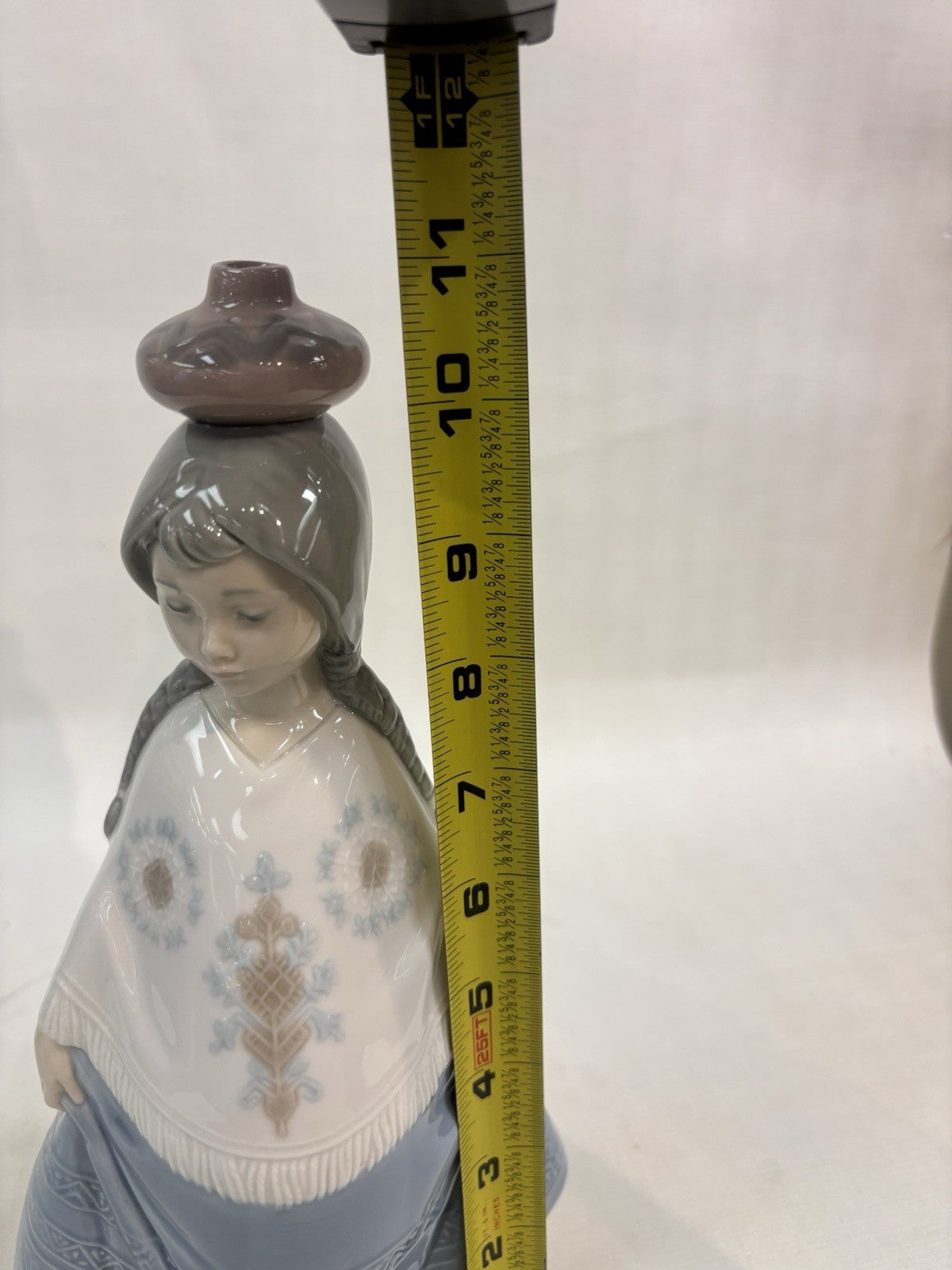Nao by Lladro porcelain figurine titled "Girl with Water Jug" or "Mexican Girl"