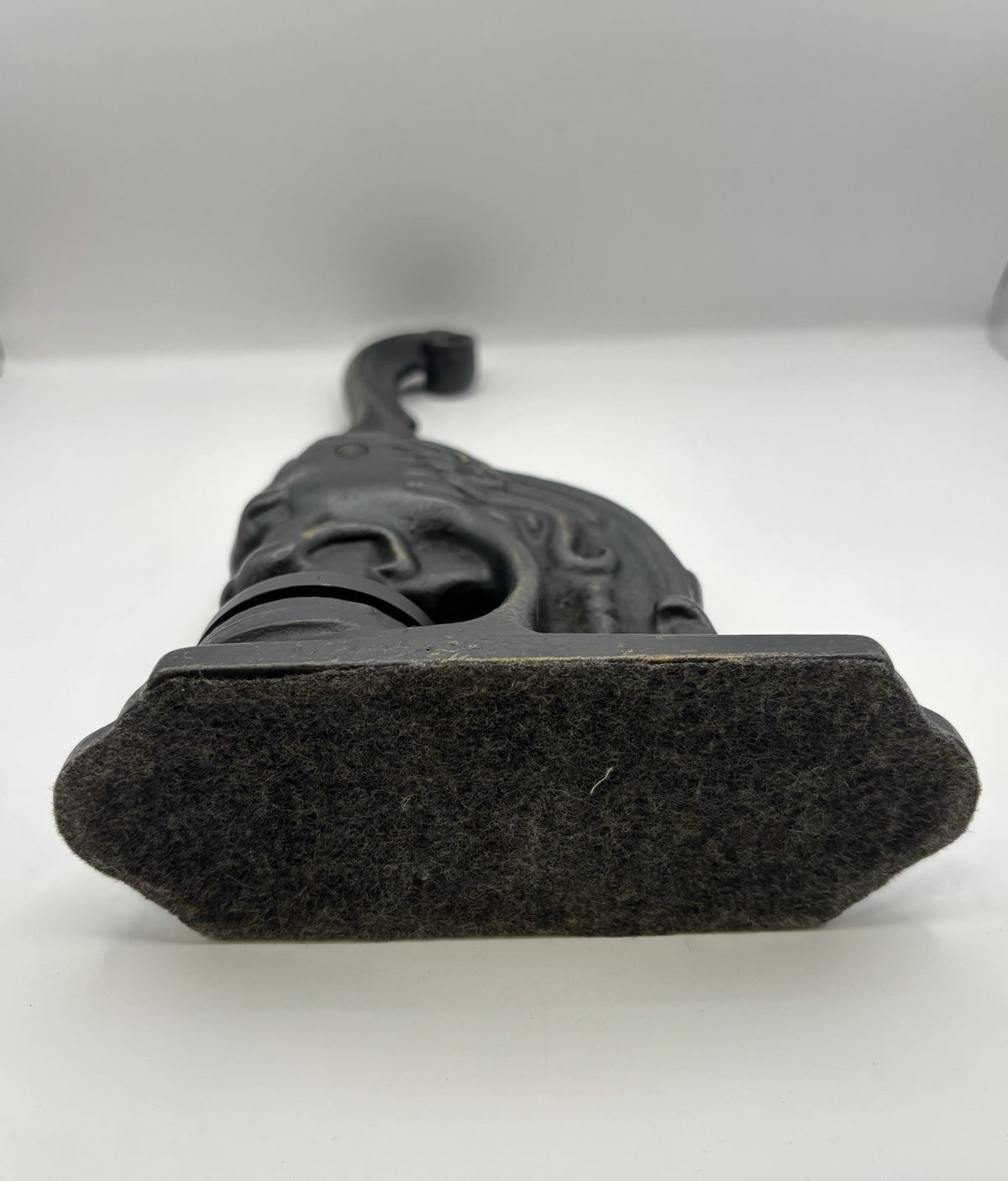 Antique Cast Iron Lion Head Notary Public Stamp Press 1800s