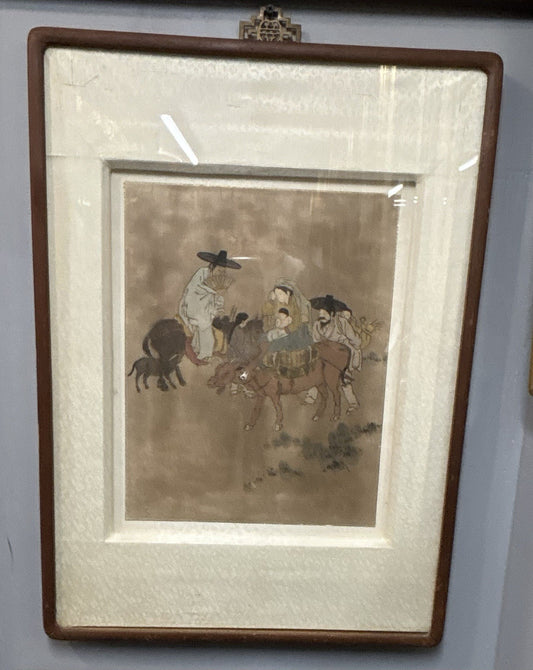 "Album of Genre Paintings" by Kim Hong-do, Korea.