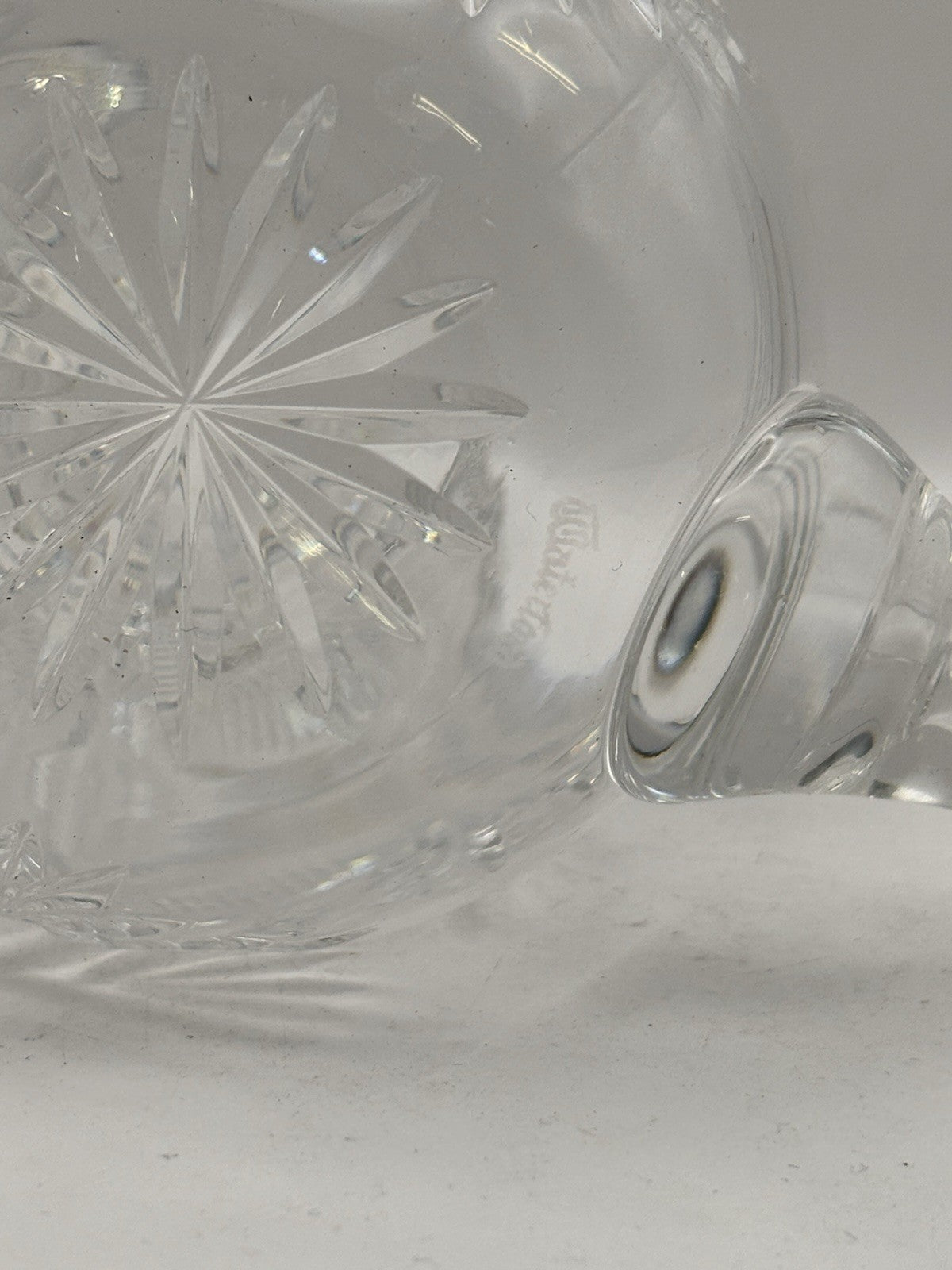 Waterford Cut Crystal "DAD" mug from their Giftware line.