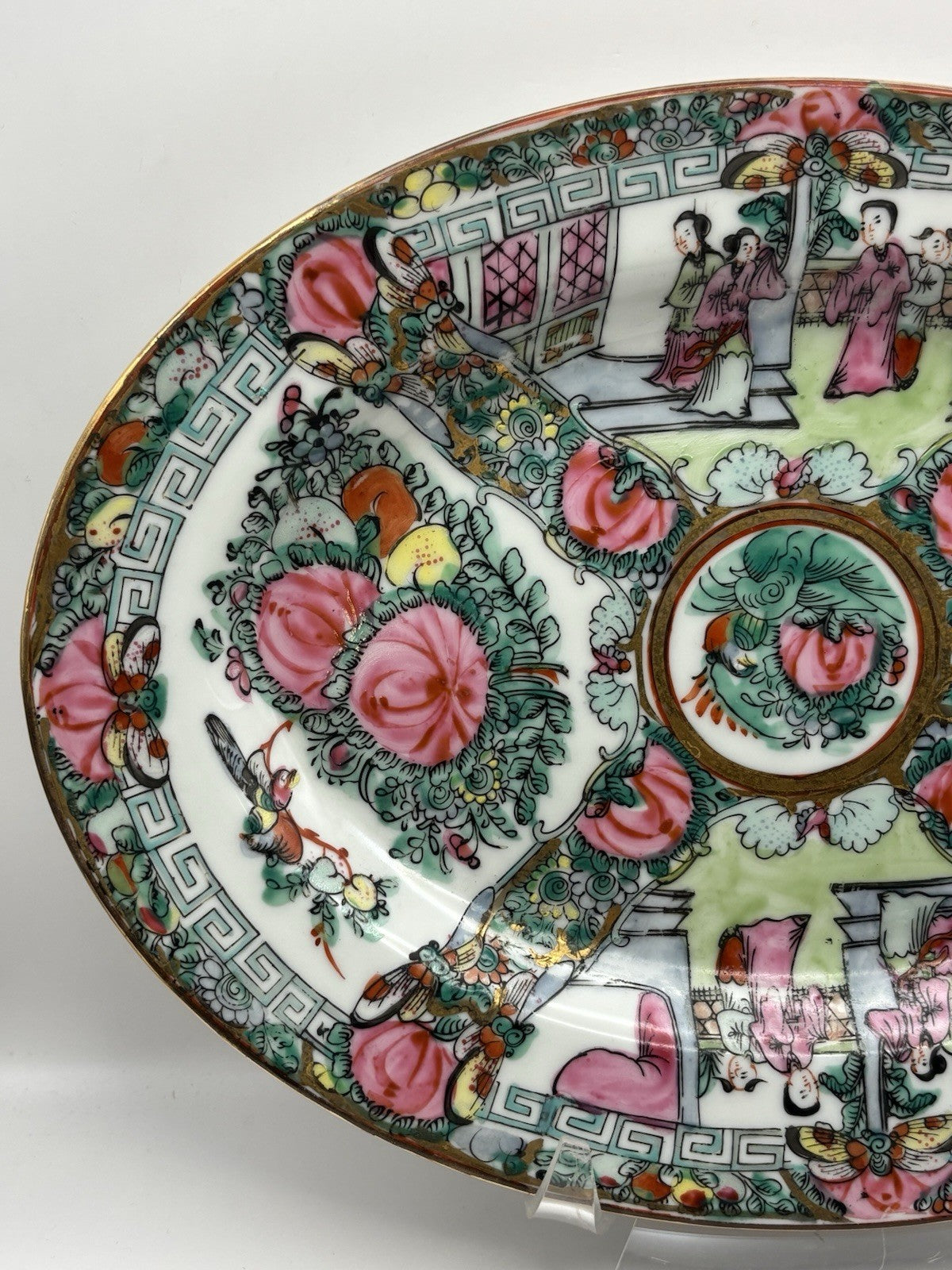 Japanese Porcelain Ware Teapot Hand Decorated in Hong Kong A.C.F