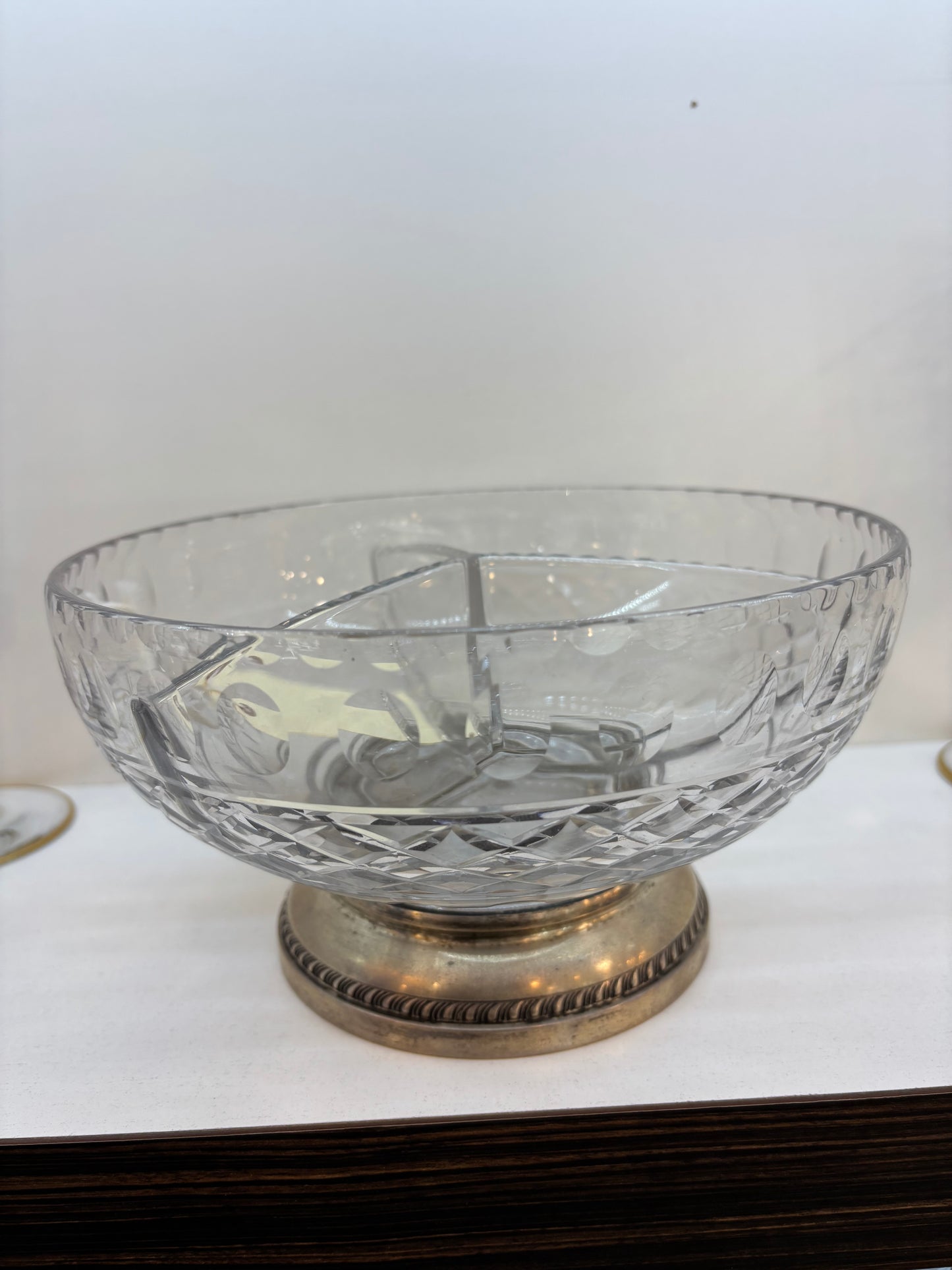 Sterling silver serving bowl